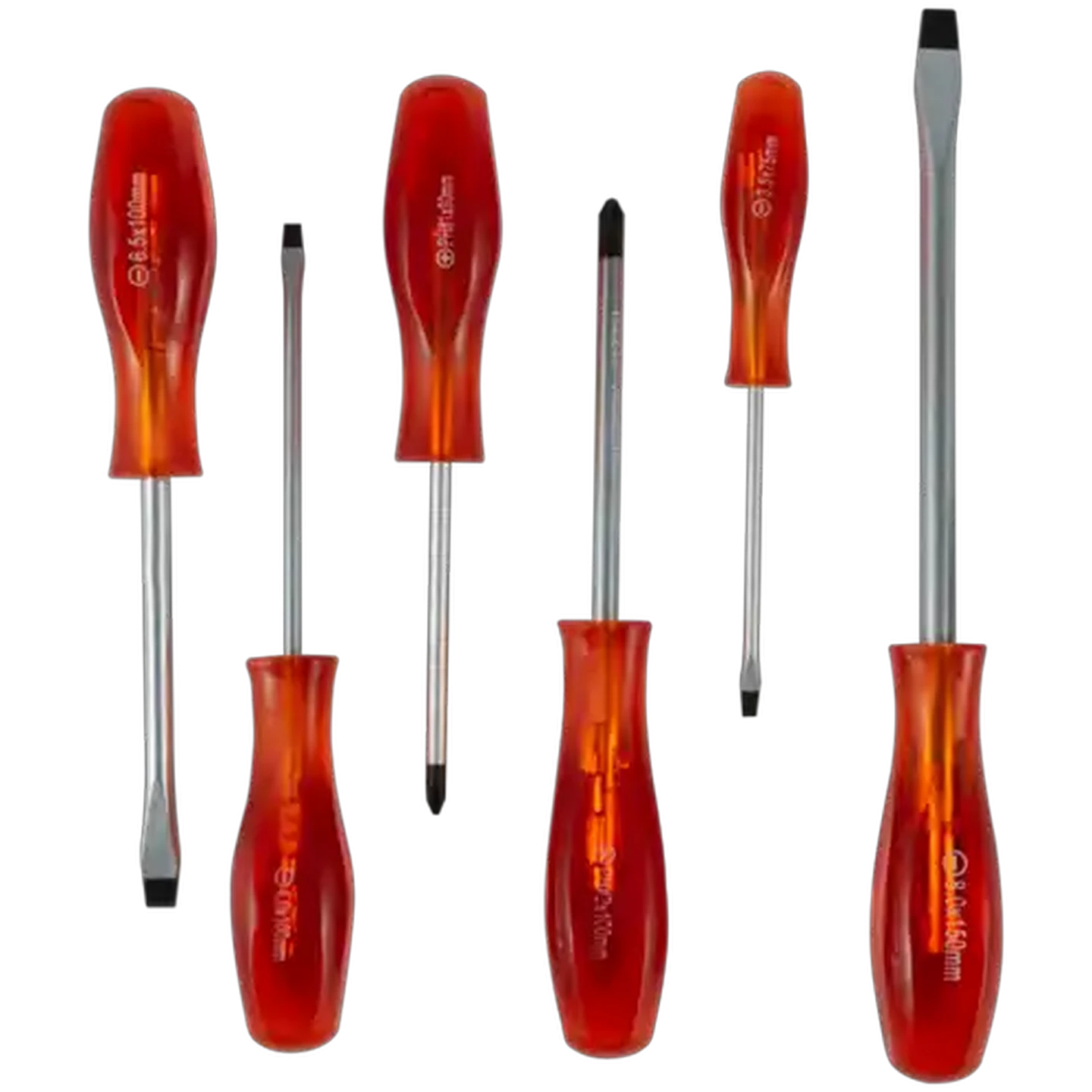 Image of Pro Tools Magnetic Tip Screwdriver Set 6 Piece