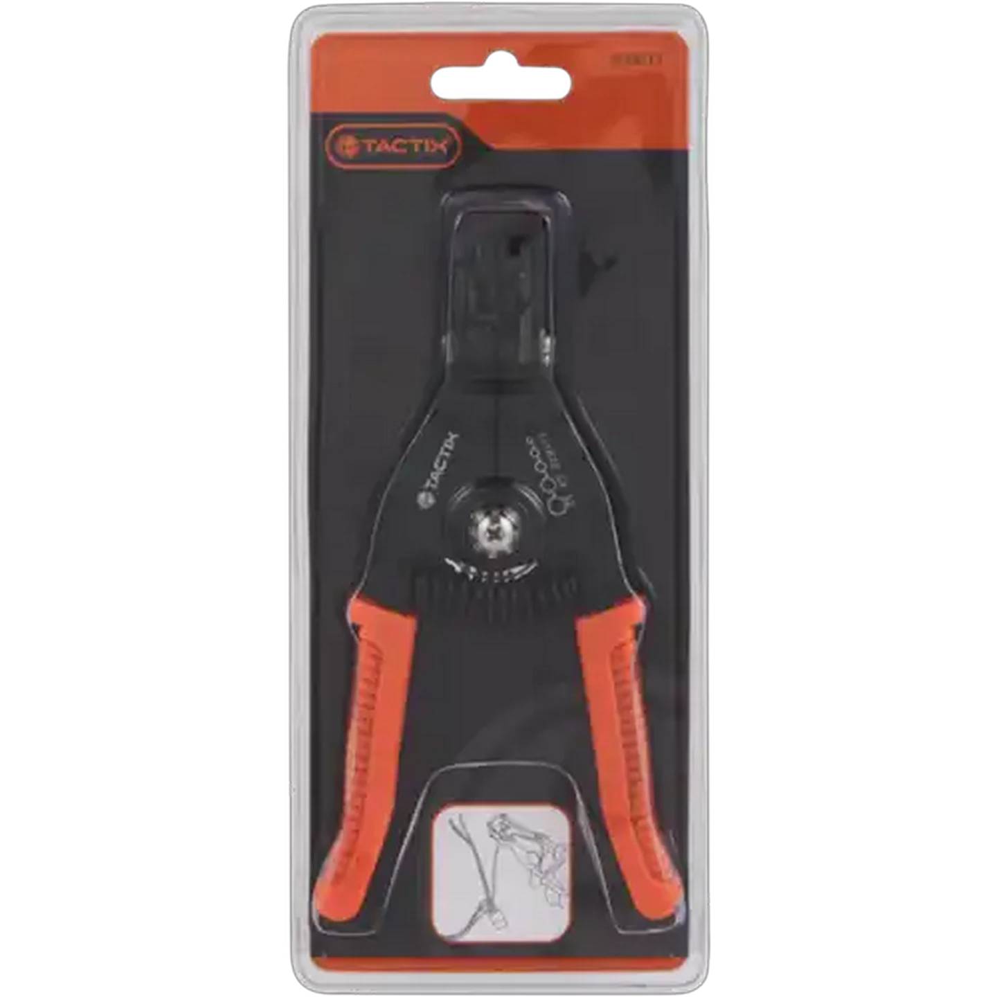 Image of Tactix Orange Automatic Wire Stripper