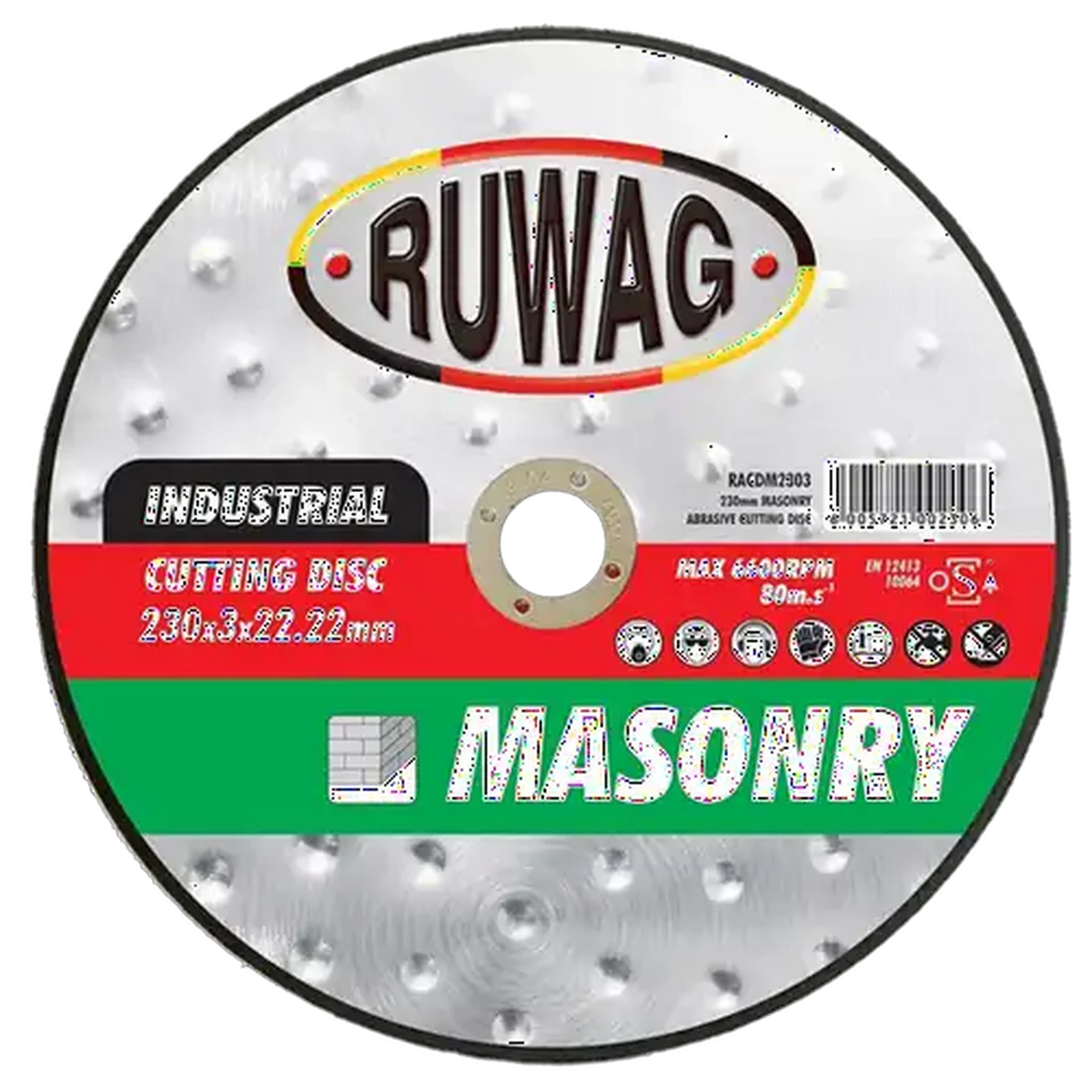 Image of Ruwag Masonry Cutting Disc Abrasive 155mm