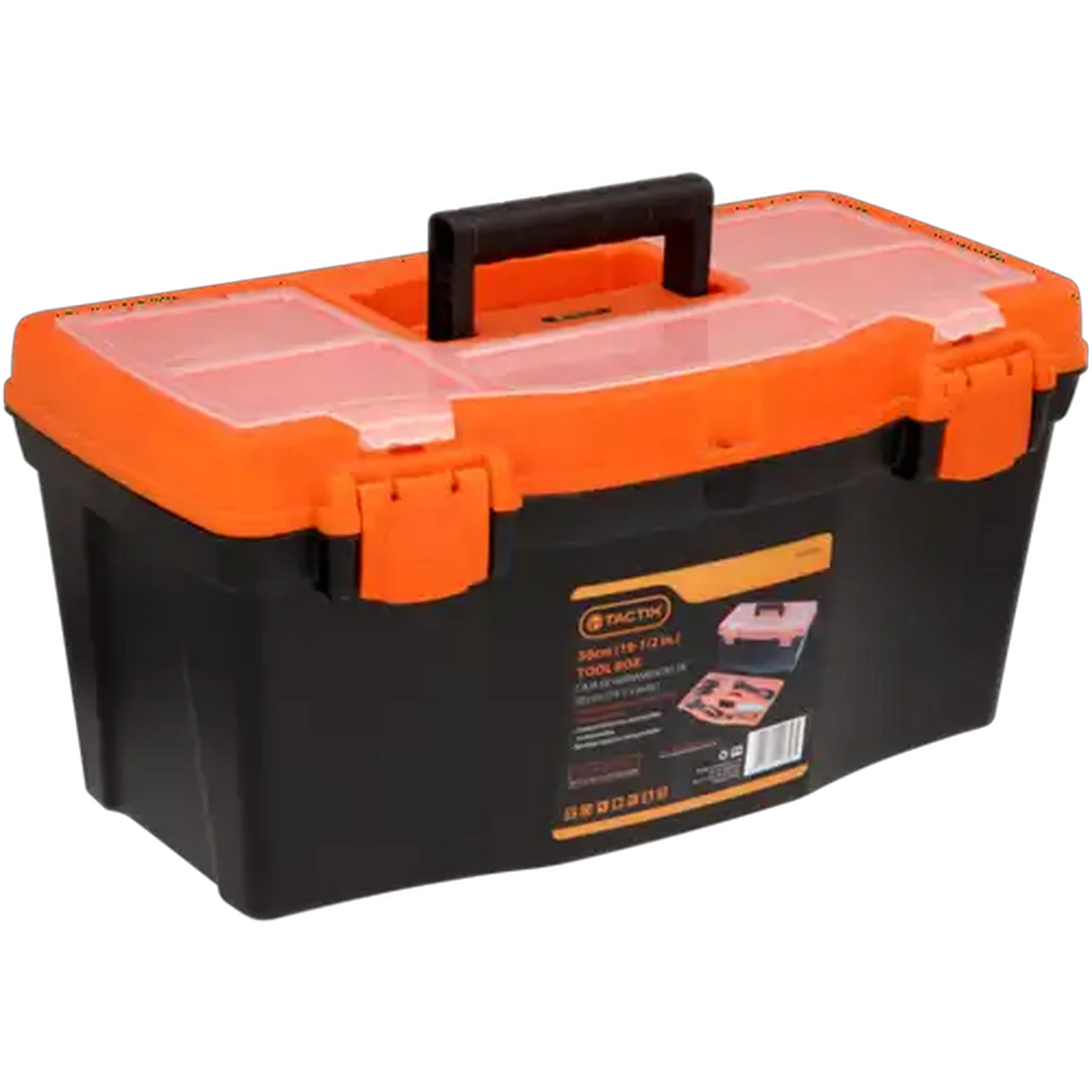 Image of Tactix Black Toolbox