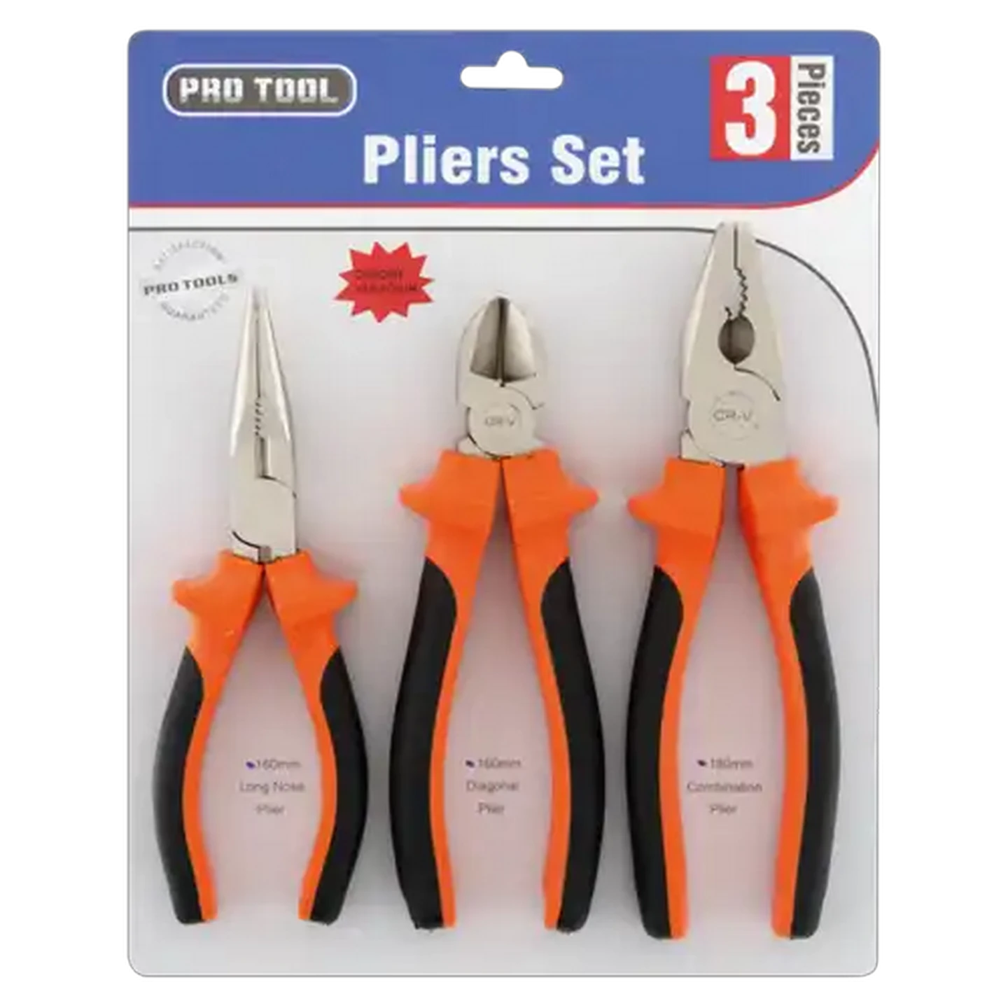 Image of Pro Tools Pliers 3-Pack