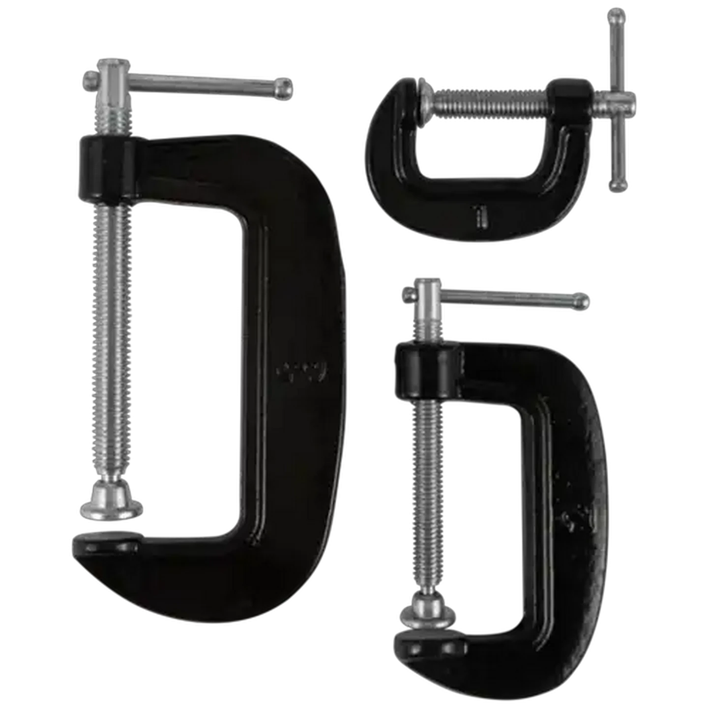 Image of Pro Tools Metal G Clamp Set 3 Piece