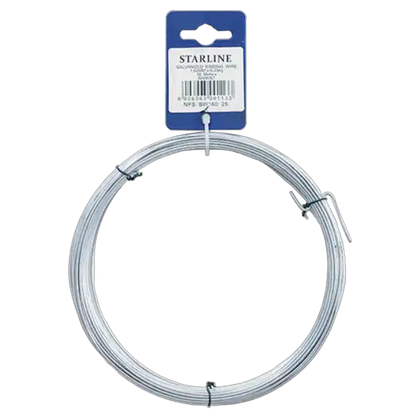 Image of Starline Silver Galvanized Binding Wire 250g