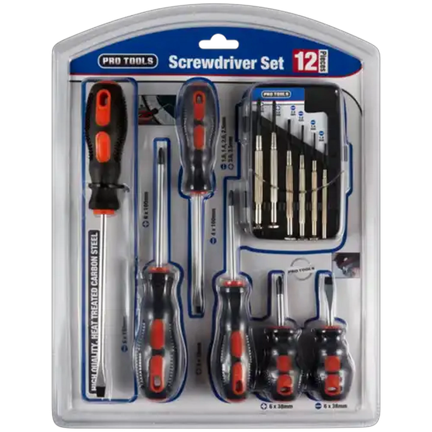 Image of Pro Tools Screwdriver Set 12 Piece