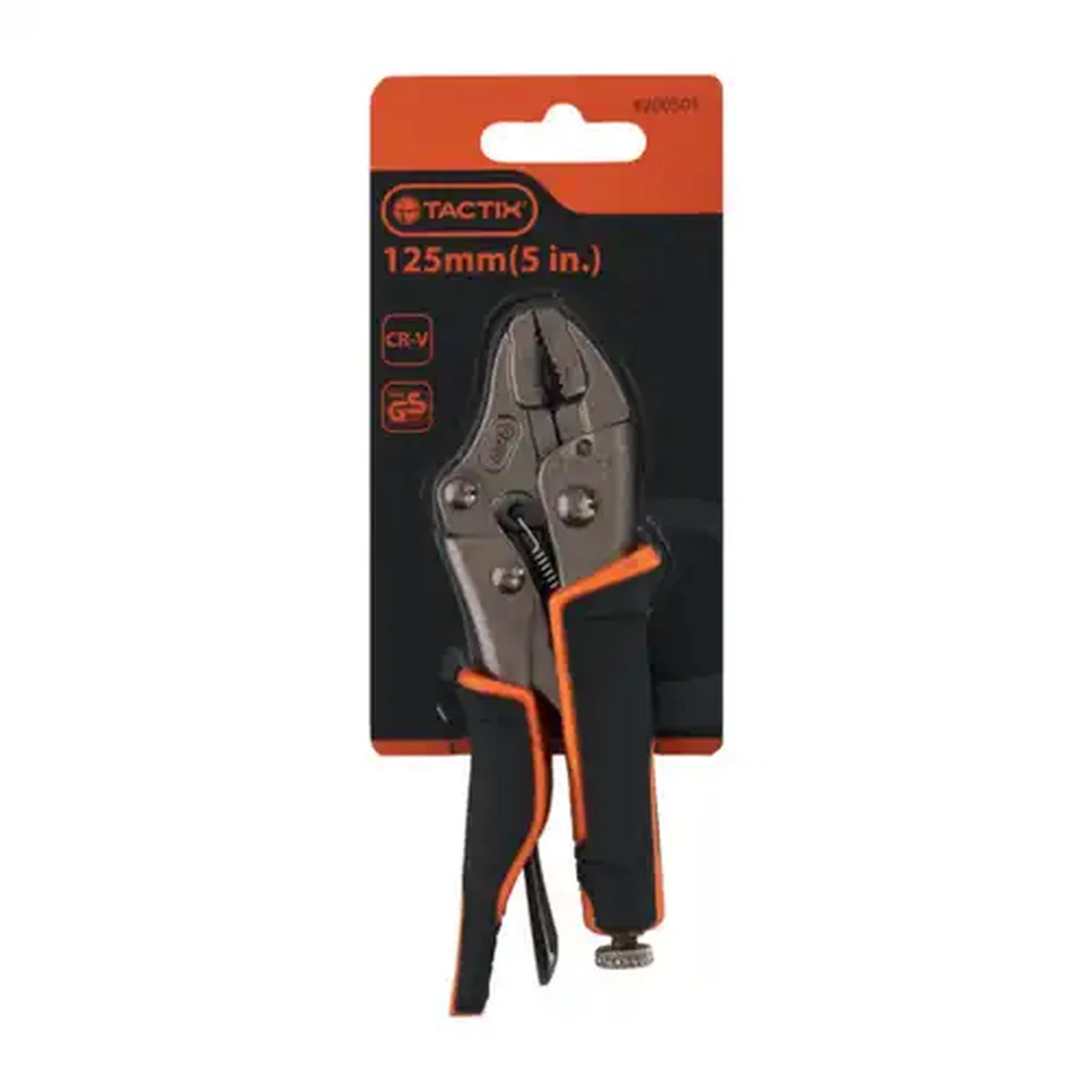 Image of Tactix Black Mini Locking Pliers 125mm