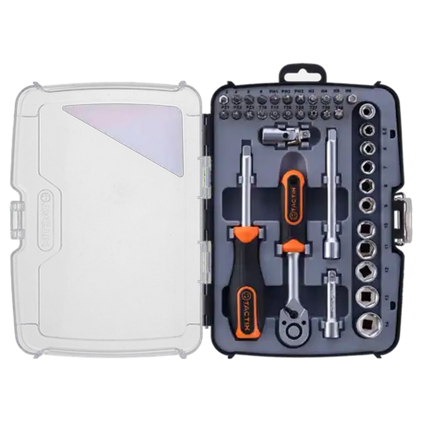 Image of Tactix Socket Set 37 Pieces