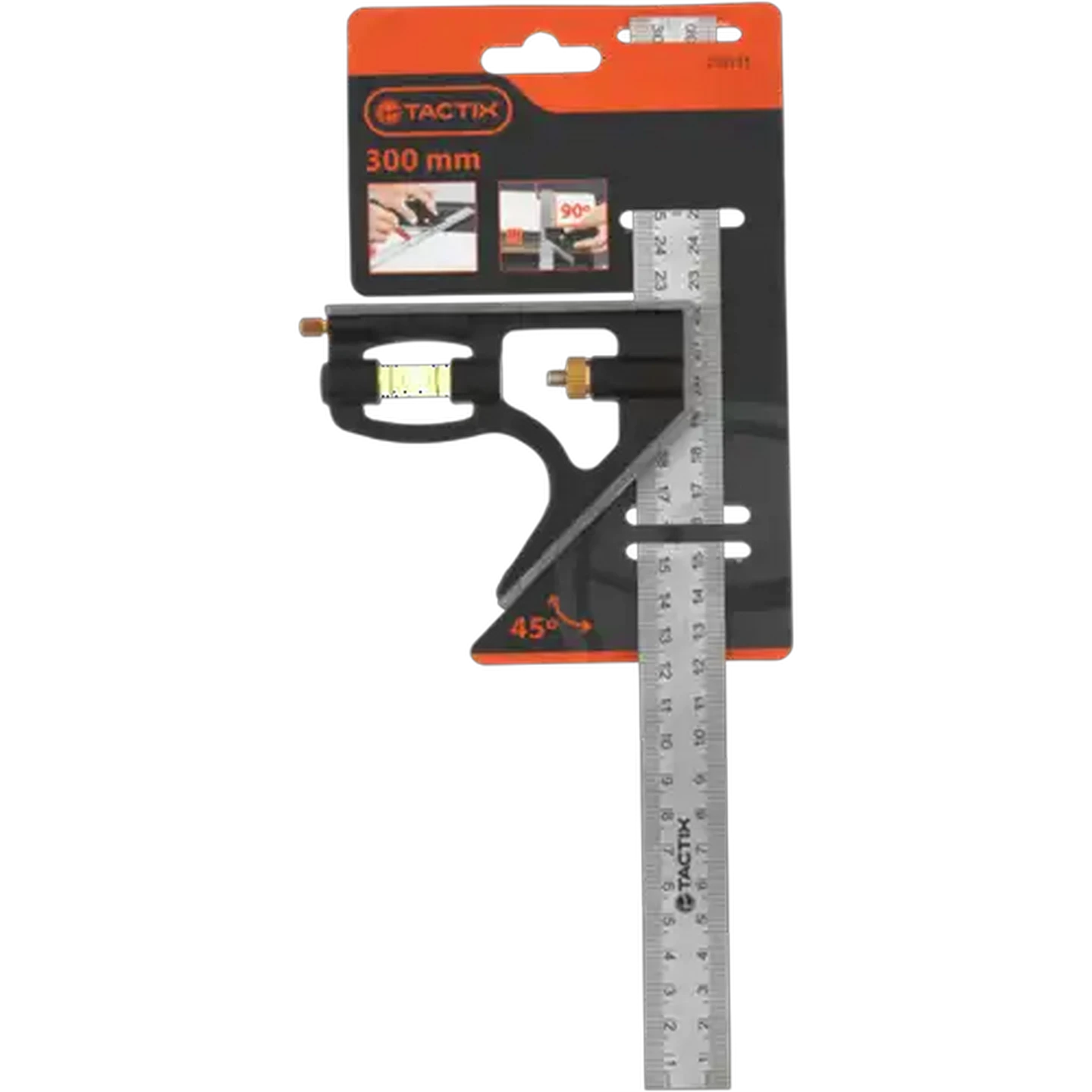 Image of Tactix Combination Ruler 300mm