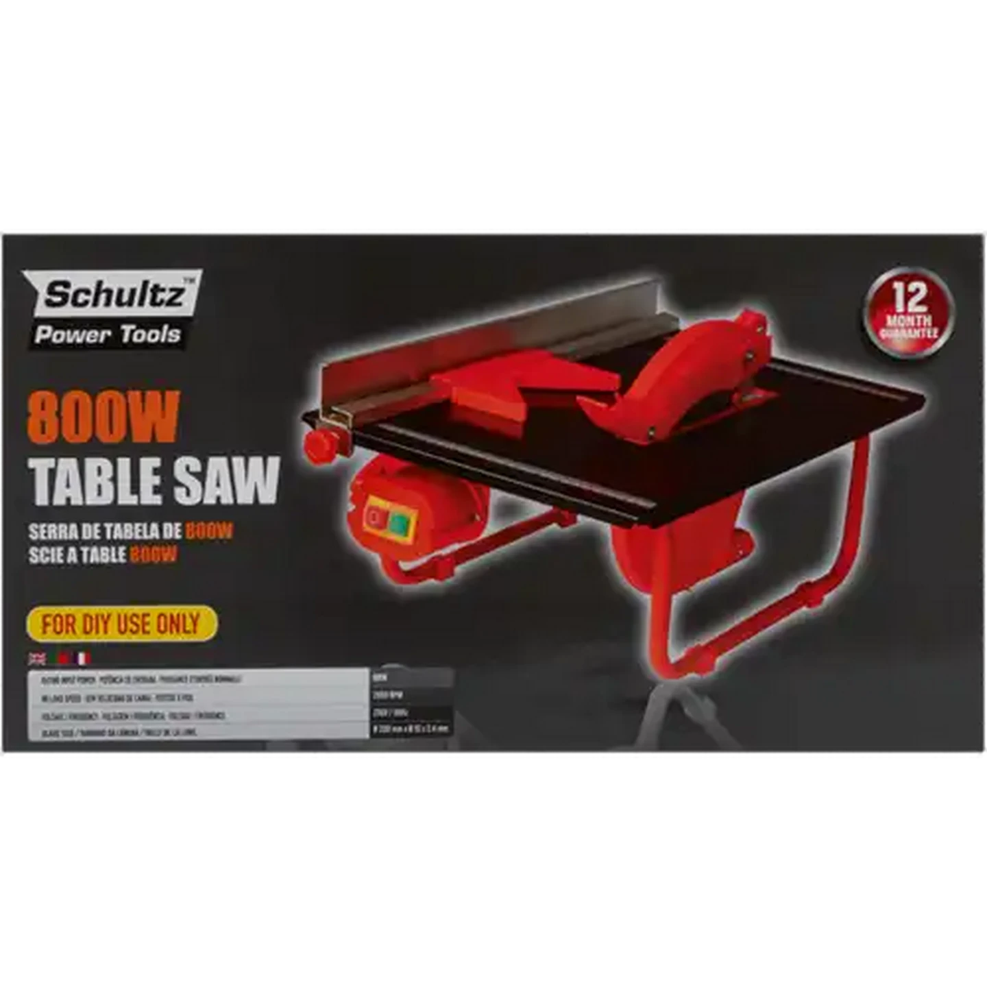 Image of Schultz Saw Table 800W
