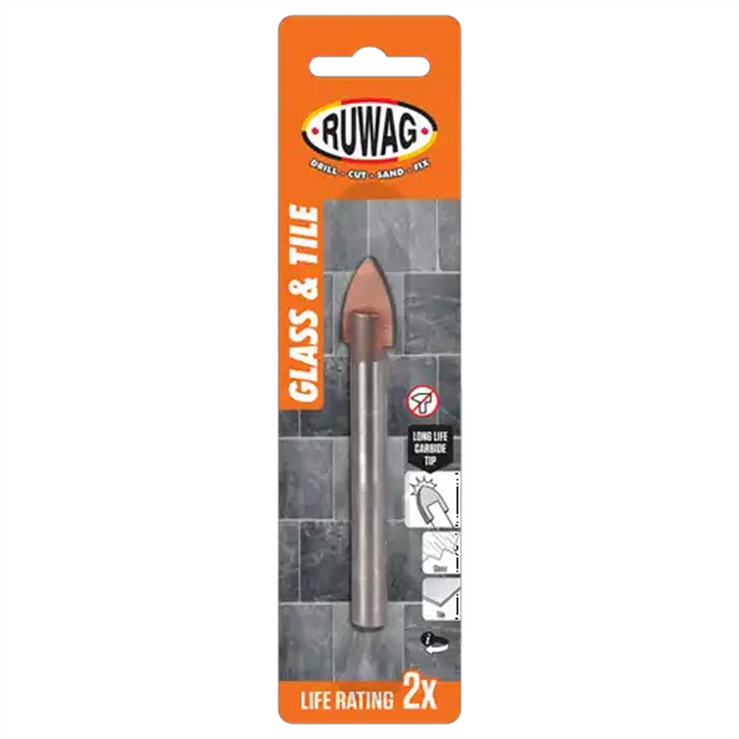 Image of Ruwag Glass and Tile Drill Bit 4mm
