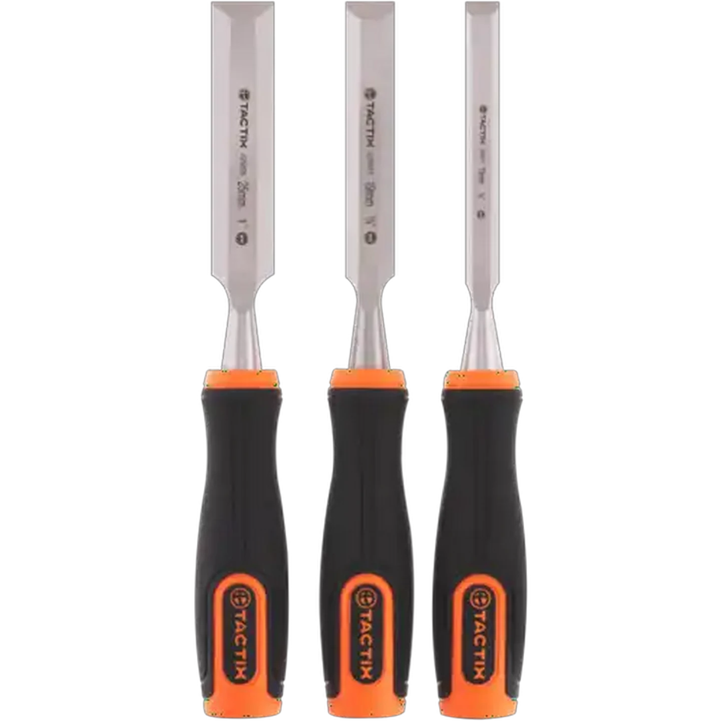 Image of Tactix Wood Chisel Set 3 Pieces