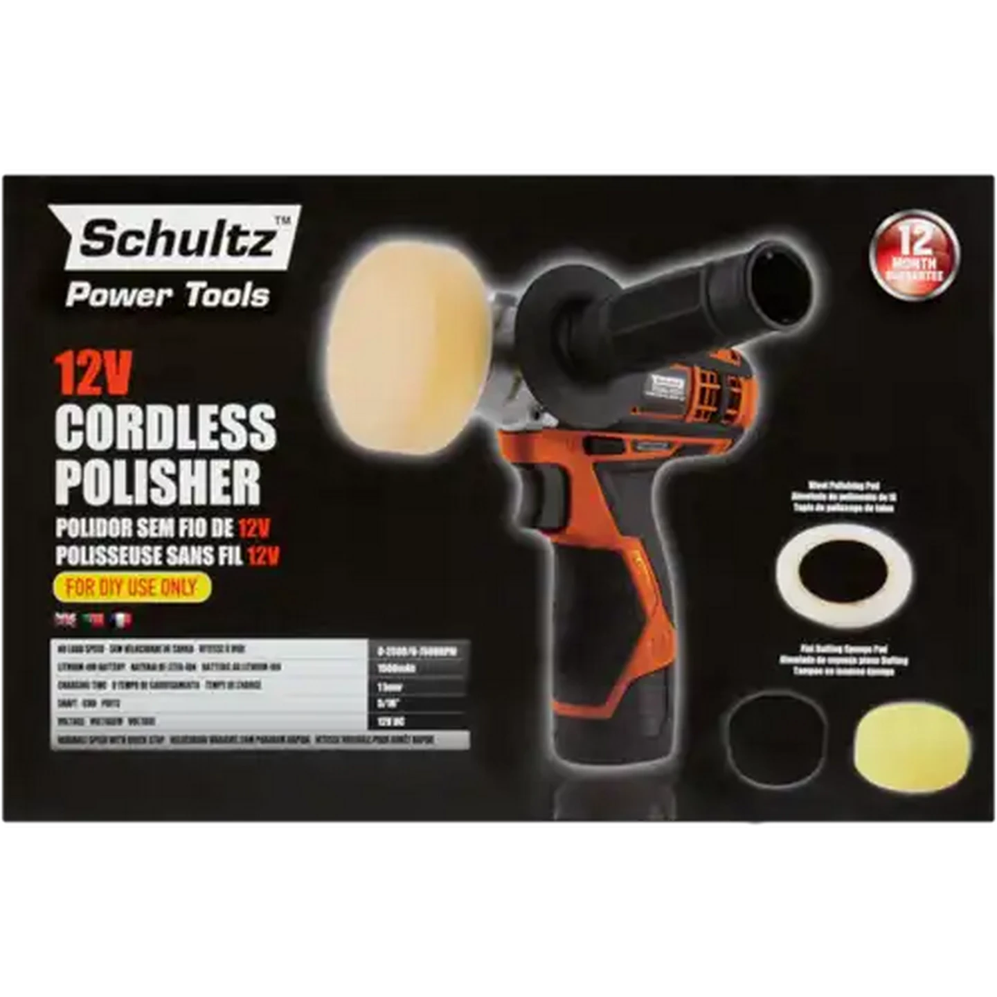 Image of Schultz Cordless Polisher 12V