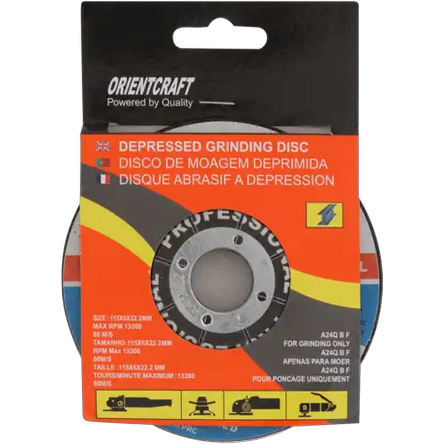 Image of Orientcraft Depressed Grinding Disc