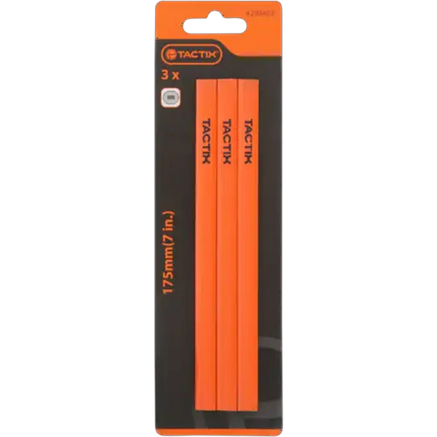Image of Tactix Carpenter Pencil Set 3 x 175mm