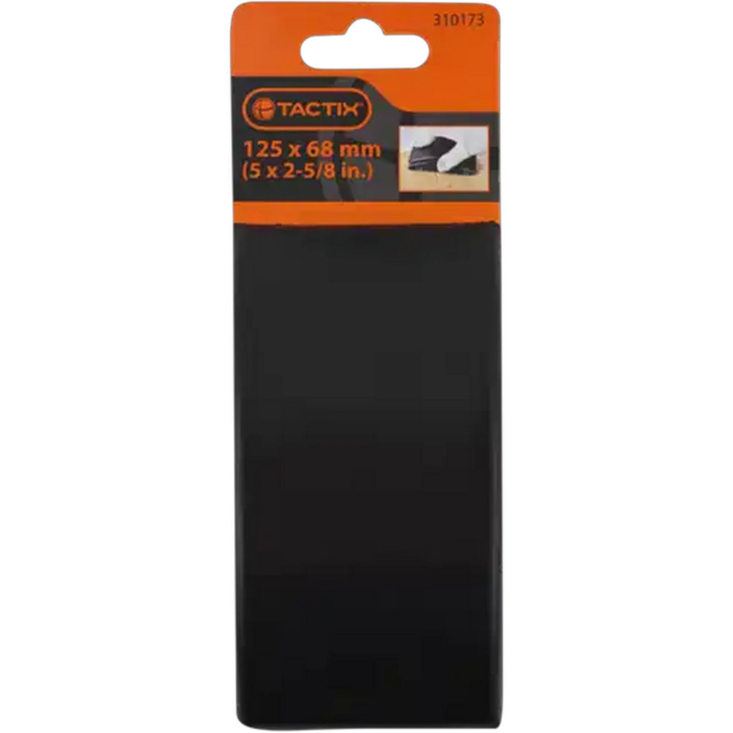 Image of Tactix Rubber Sanding Block 125 x 68mm