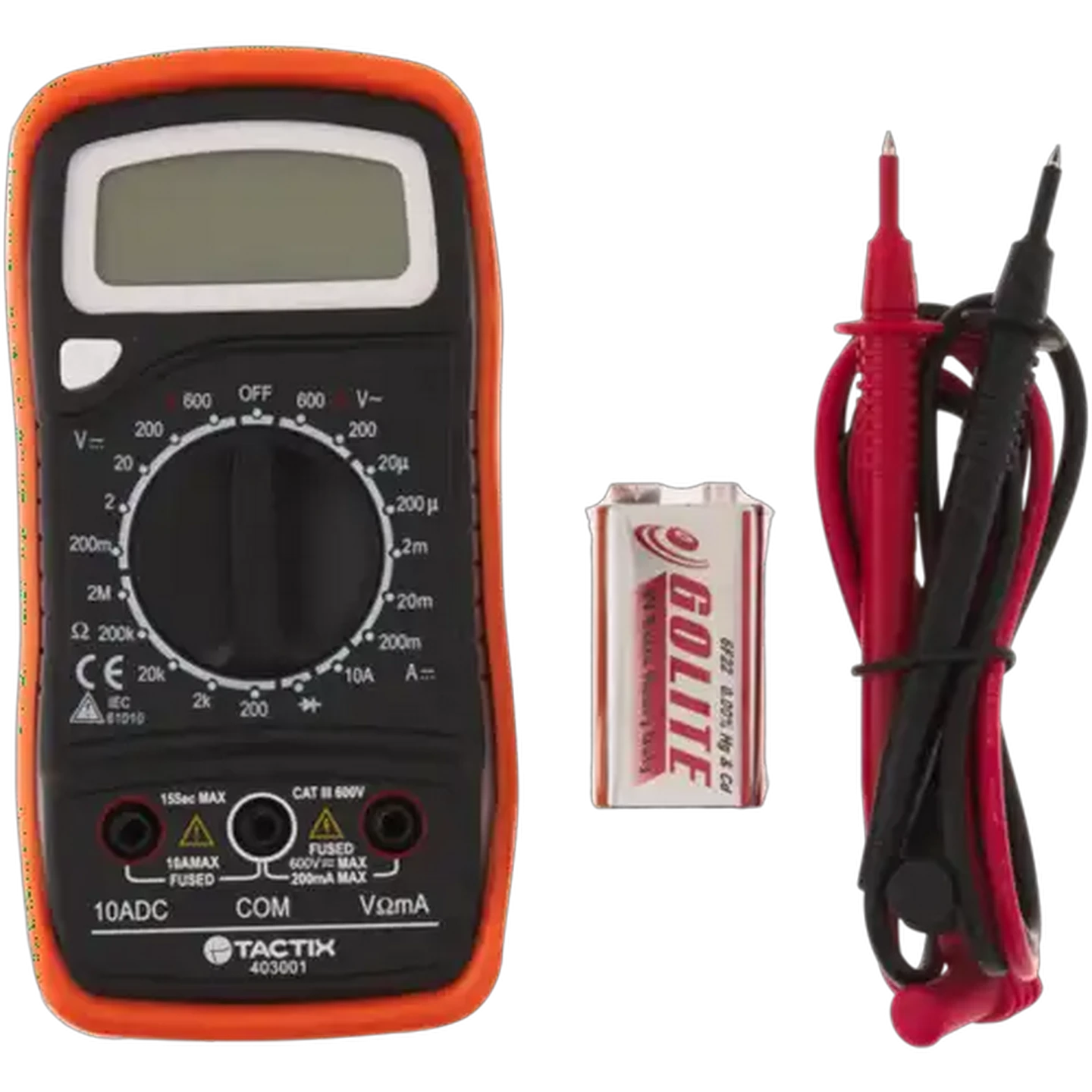 Image of Tactix Digital Multi-Meter