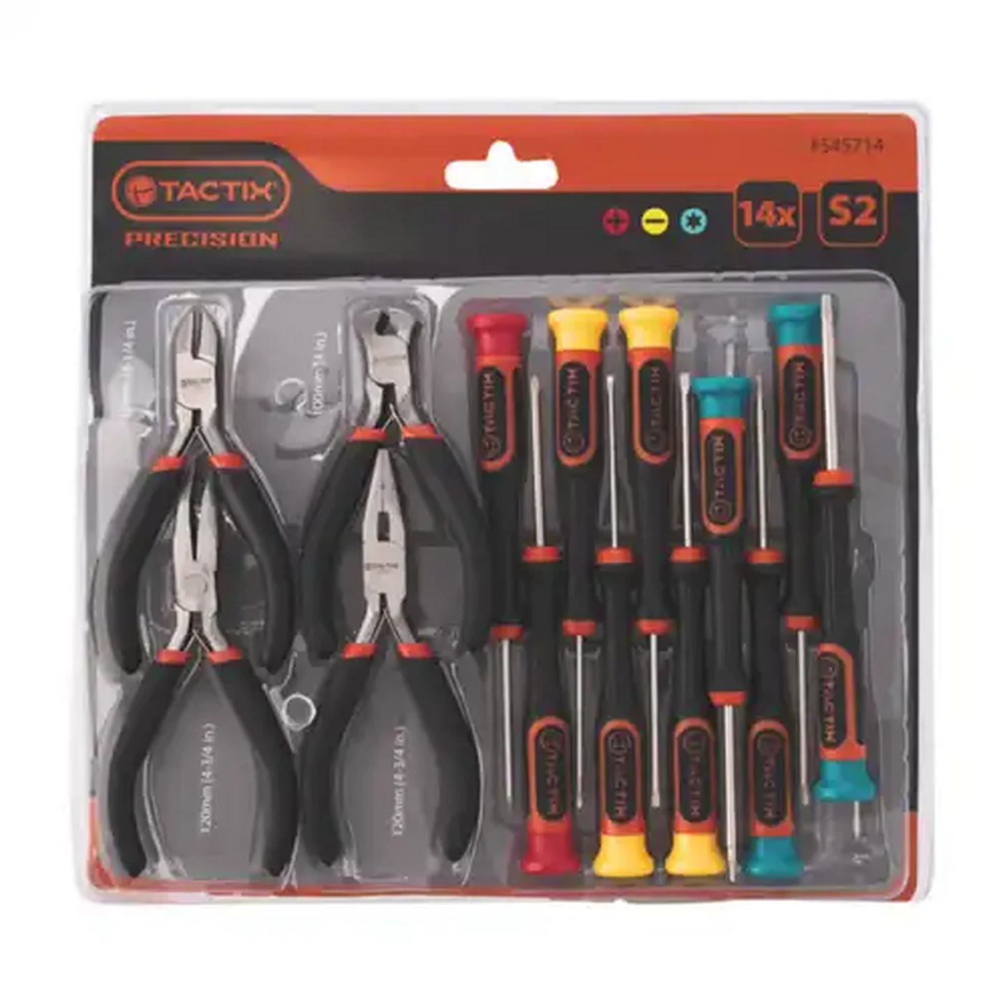 Image of Tactix Precision Tool Set 14 Piece