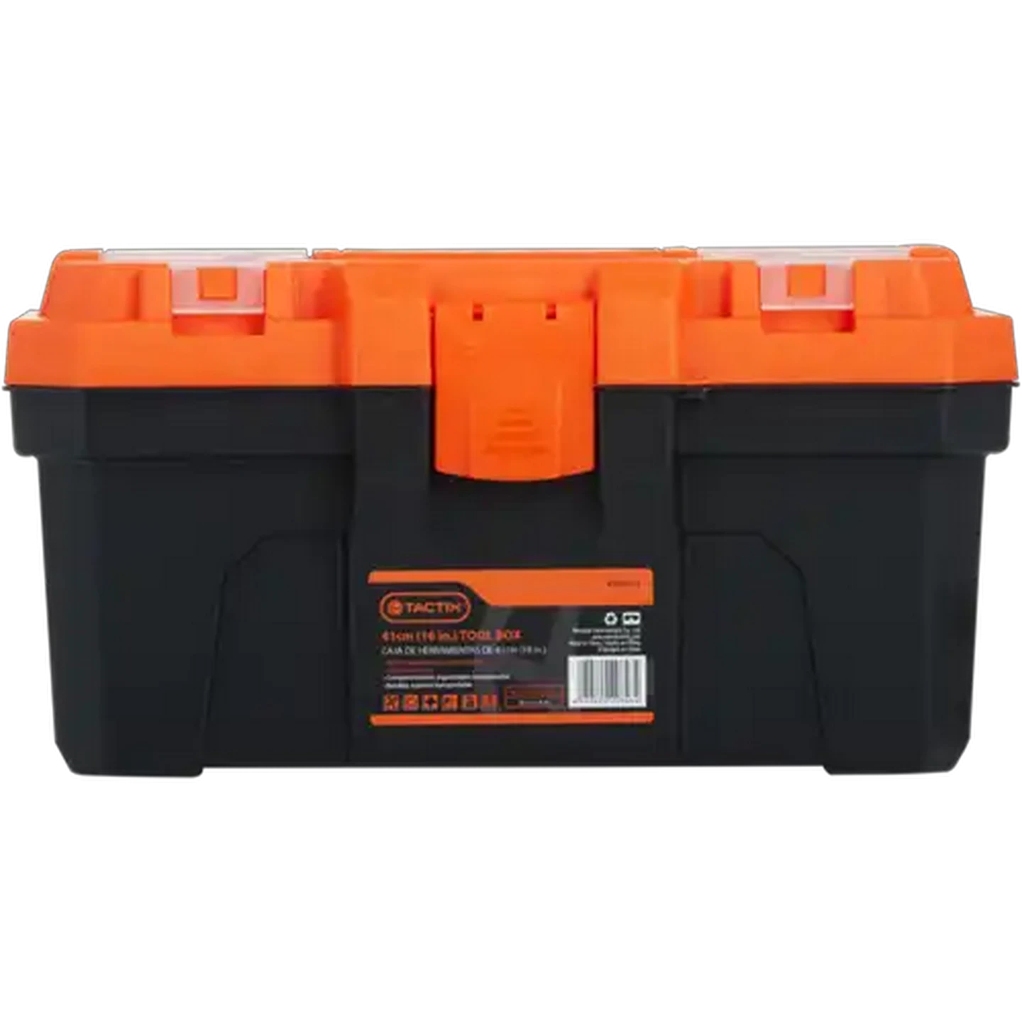 Image of Tactix Black Toolbox 41cm