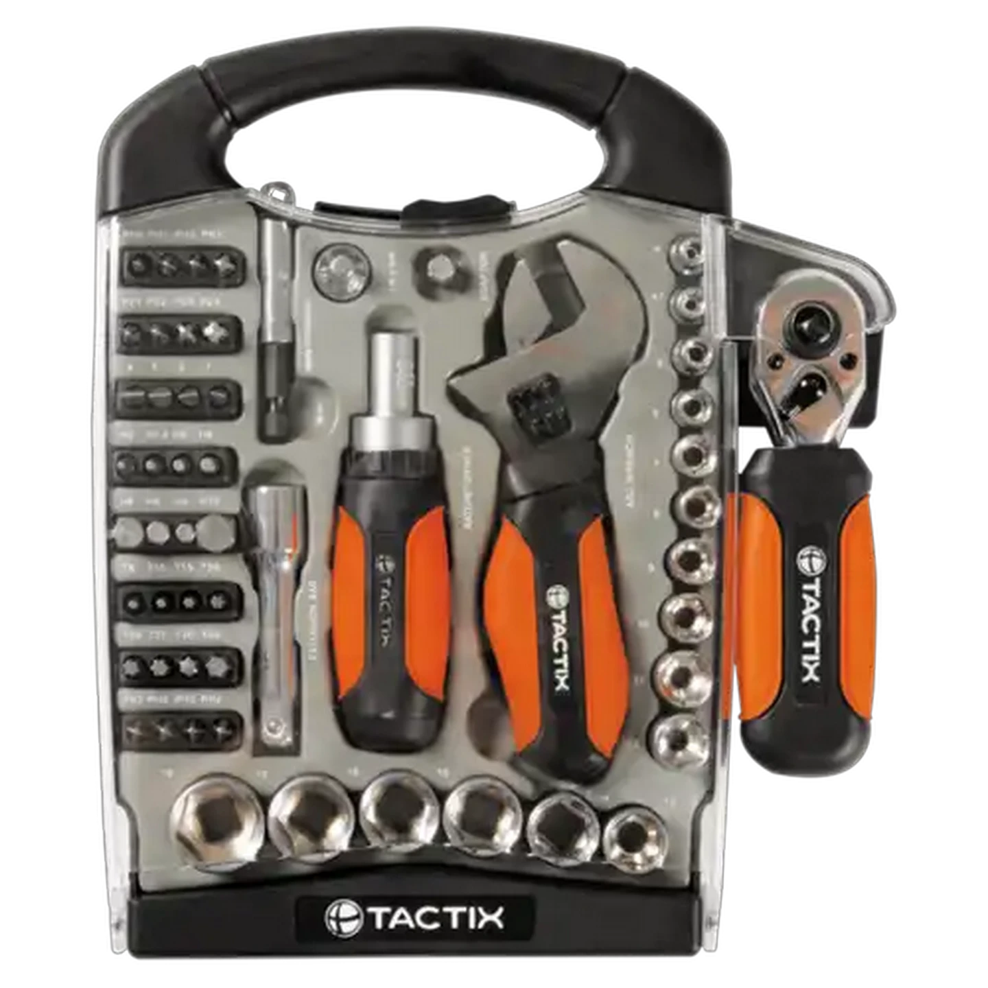 Image of Tactix Stubby Wrench 55 Piece