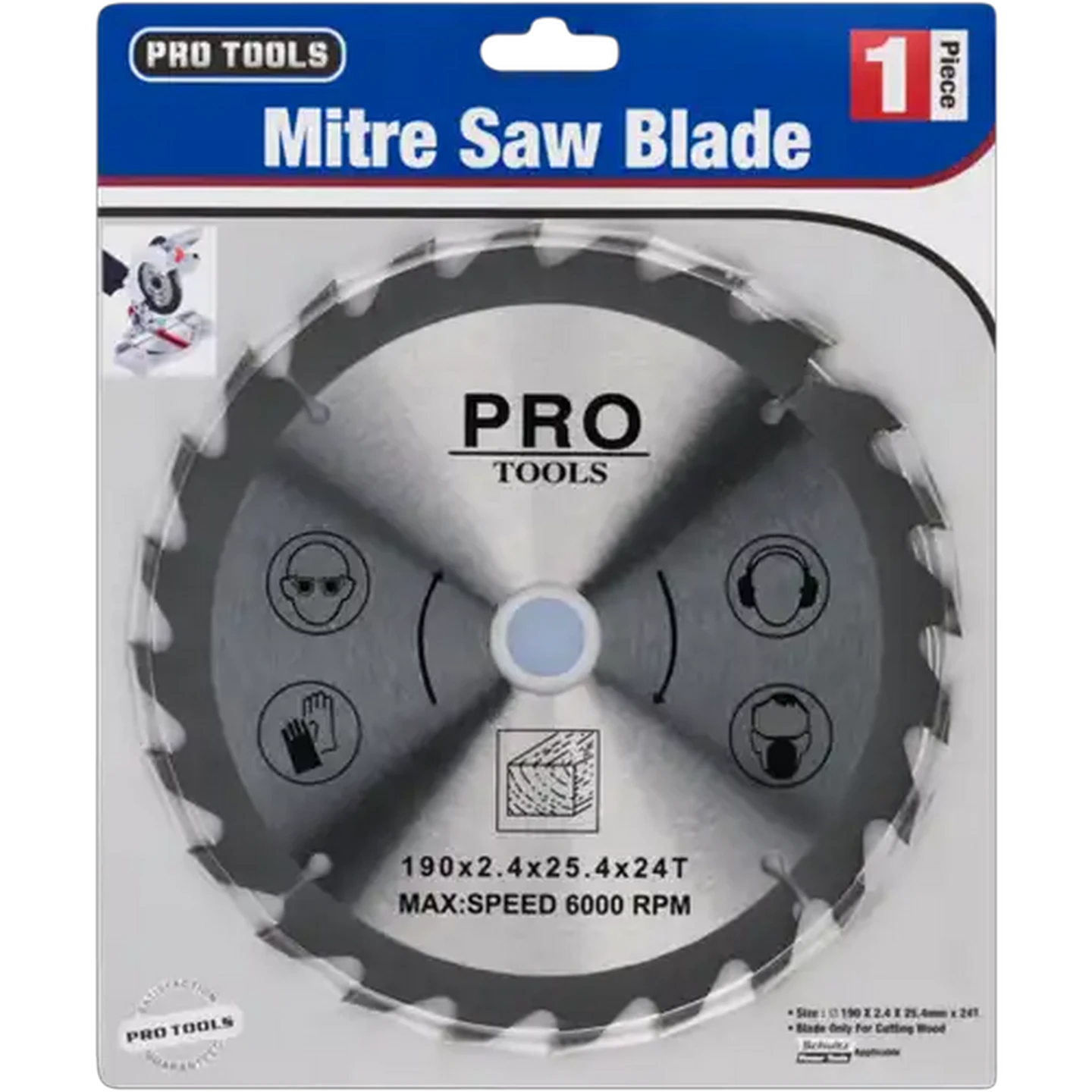 Image of Pro Tools Mitre Saw Blade 180mm
