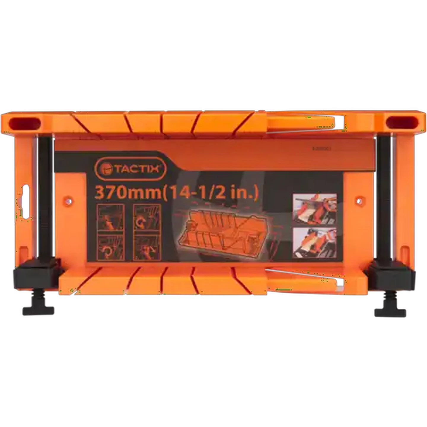 Image of Tactix Orange Quick Action Miter Box 370mm