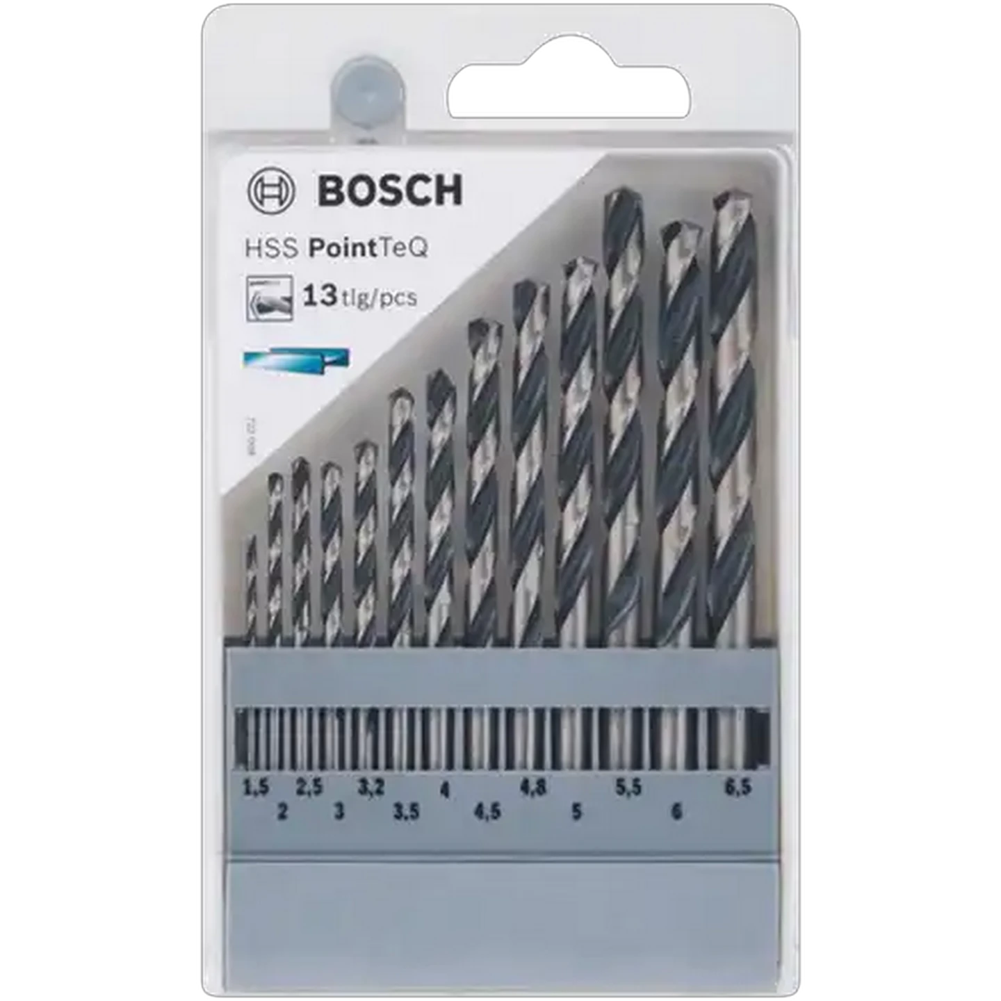 Image of Bosch DIY HSS PointTeQ Drill Bit Set 13 Piece