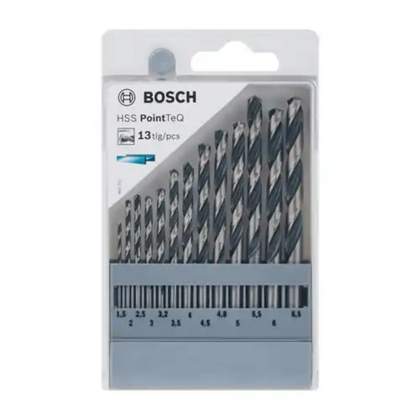 Image of Bosch DIY HSS PointTeQ Drill Bit Set 13 Piece