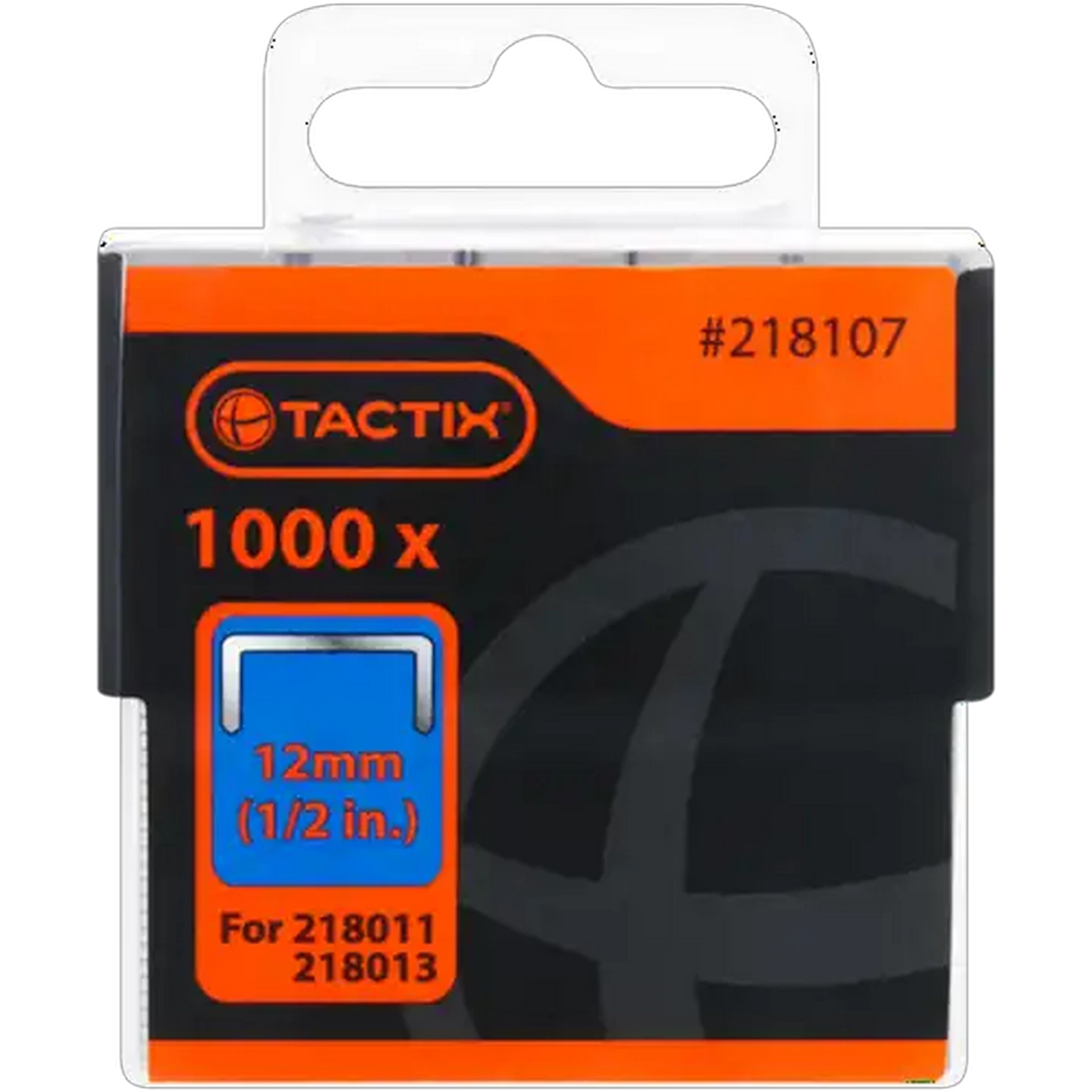 Image of Tactix Heavy Duty Staples 12mm 1000-Pack