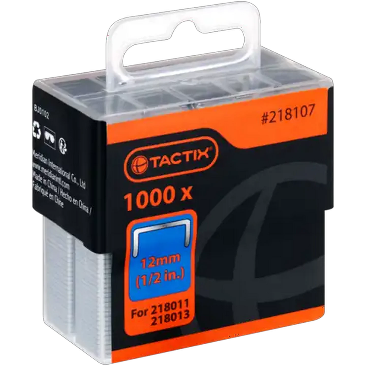 Image of Tactix Heavy Duty Staples 12mm 1000-Pack