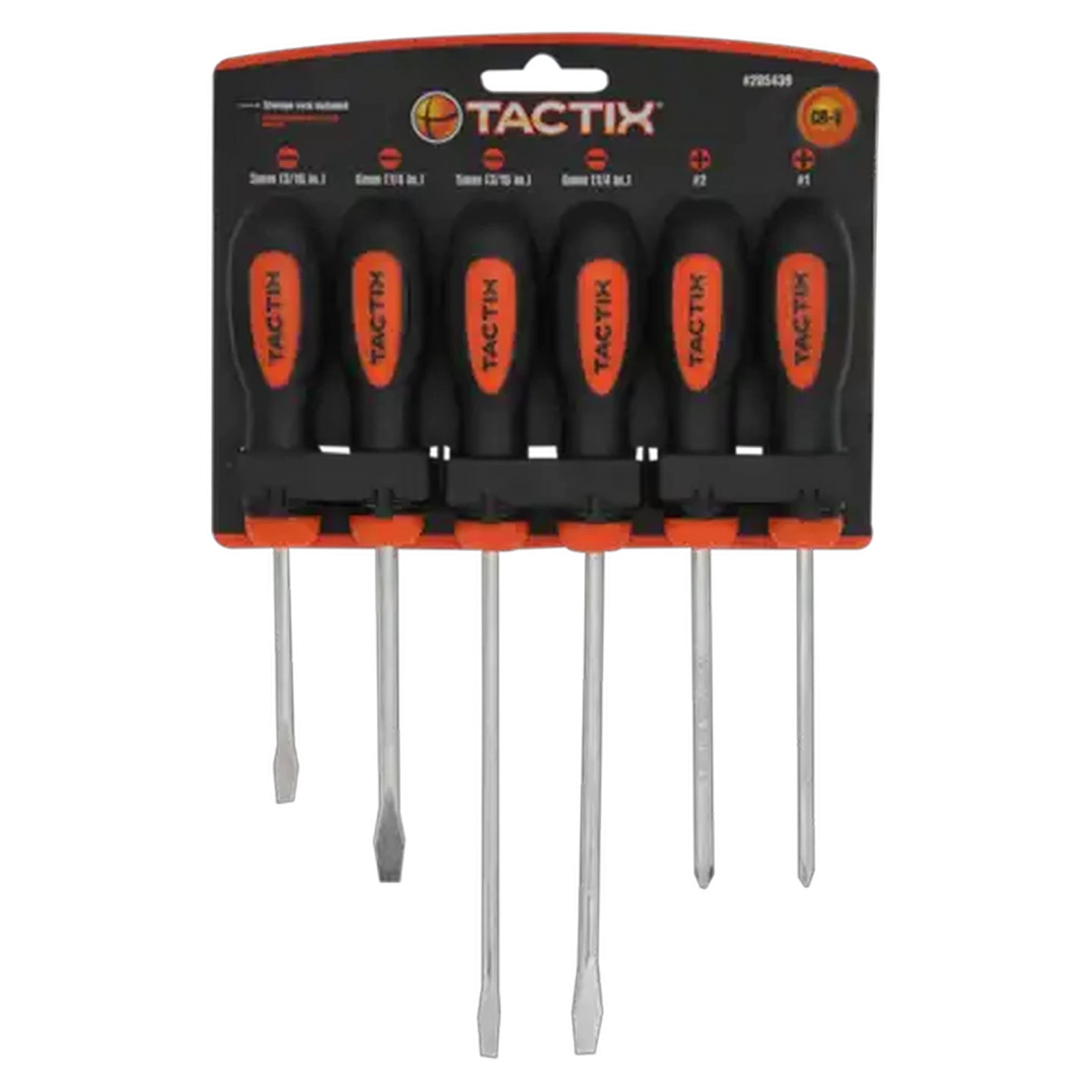 Image of Tactix Screwdriver Set 6 Piece