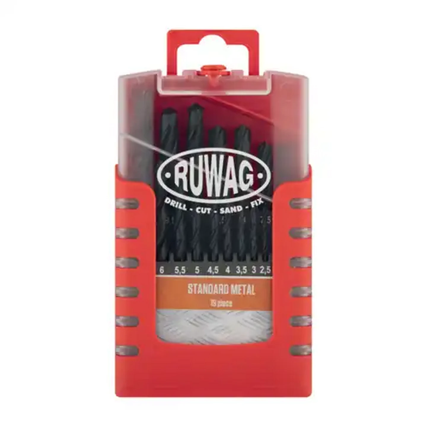 Image of Ruwag Standard Metal Drill Bit Set 19 Piece