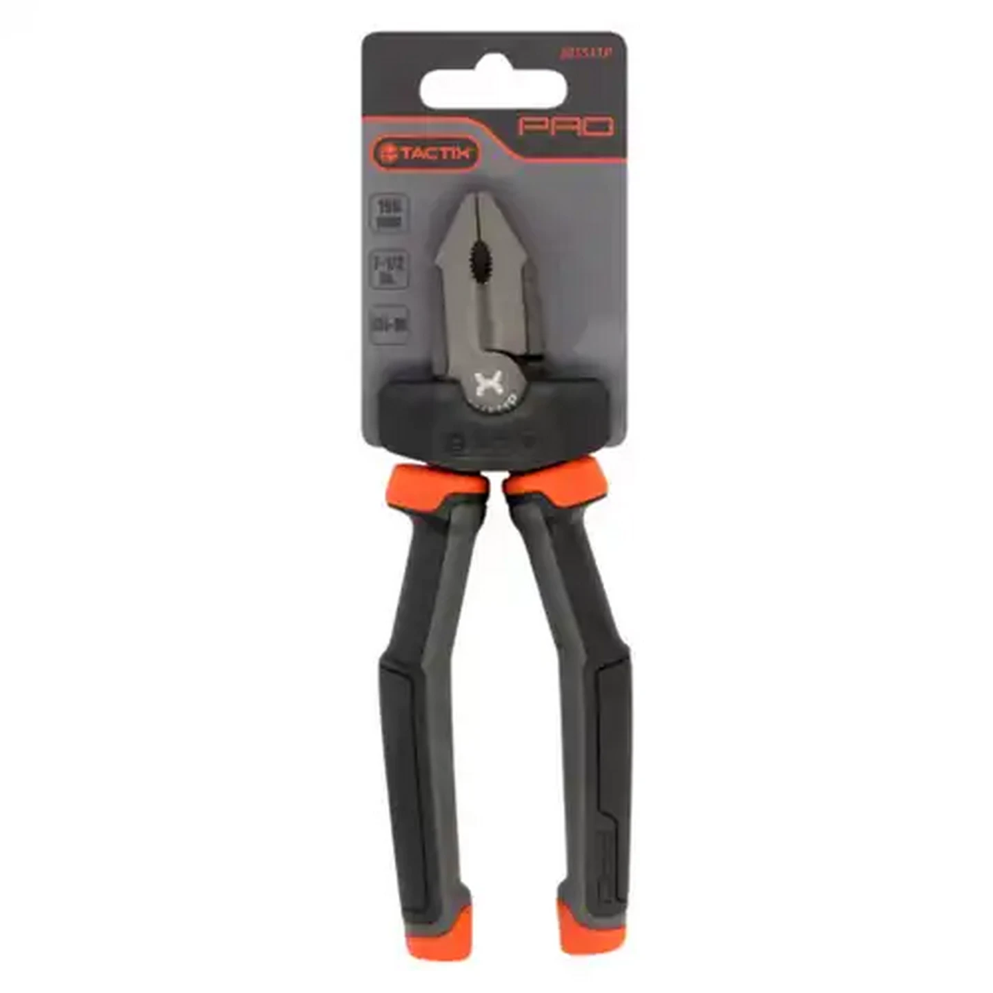 Image of Tactix Pro Black Linesman Pliers 190mm