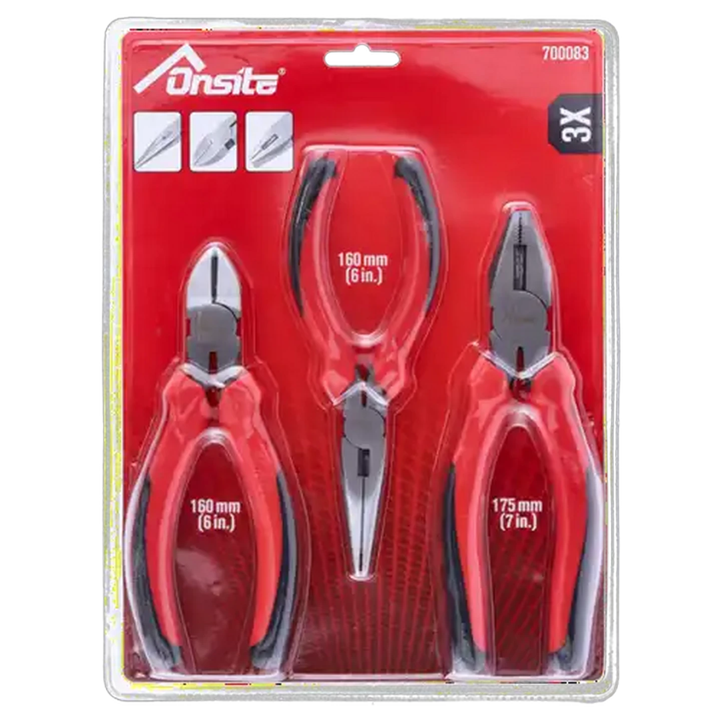 Image of Onsite Plier Set 3 Piece