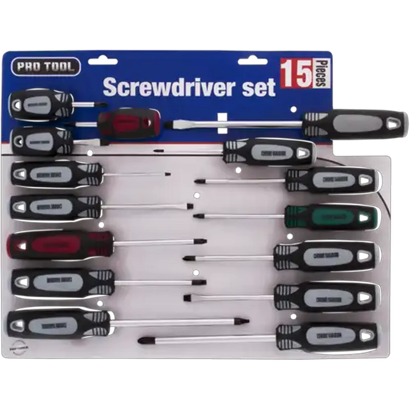 Image of Pro Tools Screwdriver Set 15 Piece