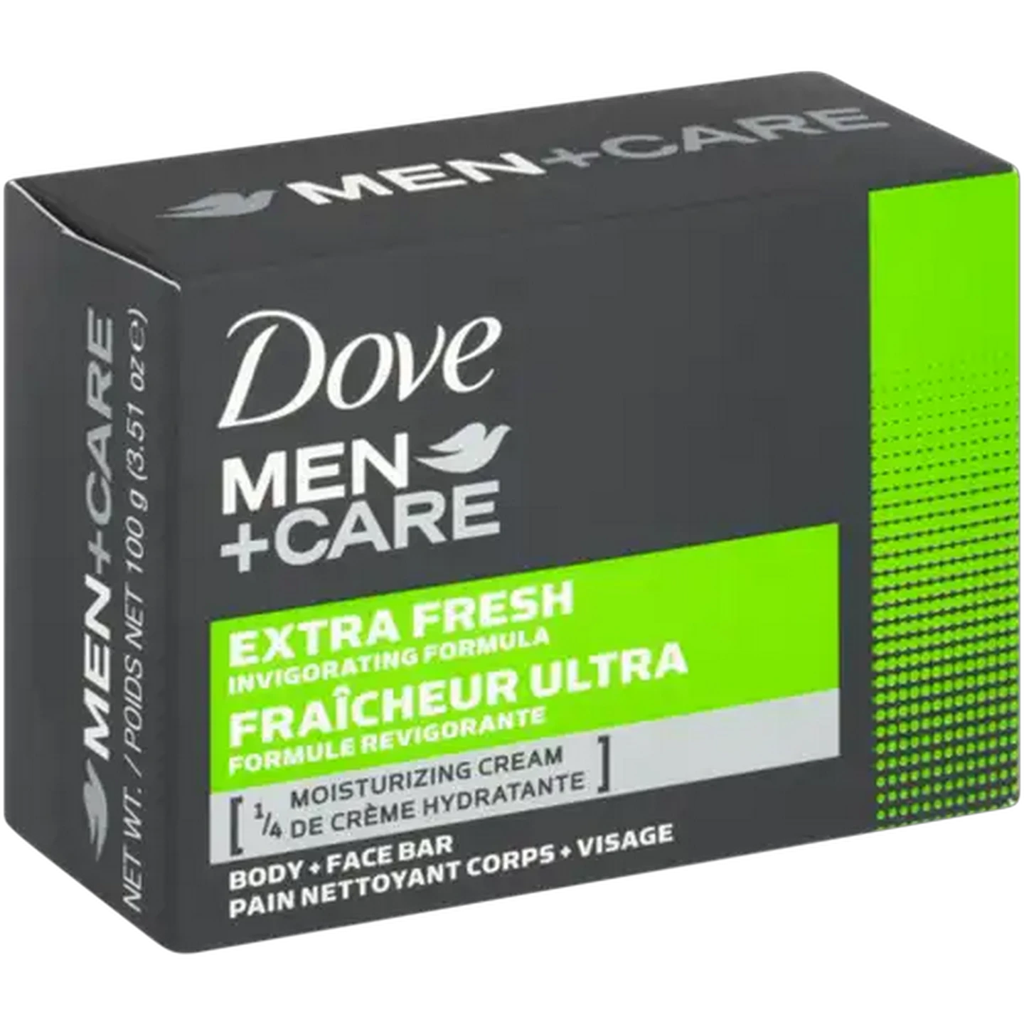 Image of Dove Men+Care Extra Fresh Body & Face Bar 100g