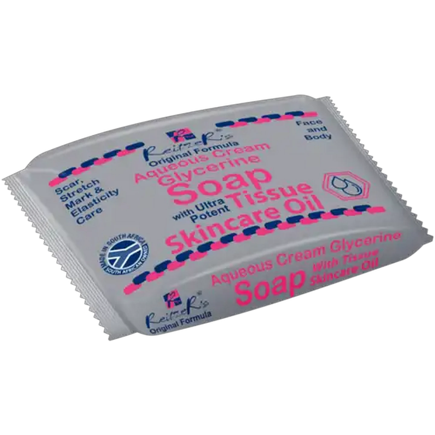 Image of Reitzer's Aqueous Cream Glycerine Soap with Tissue Skincare Oil 100g