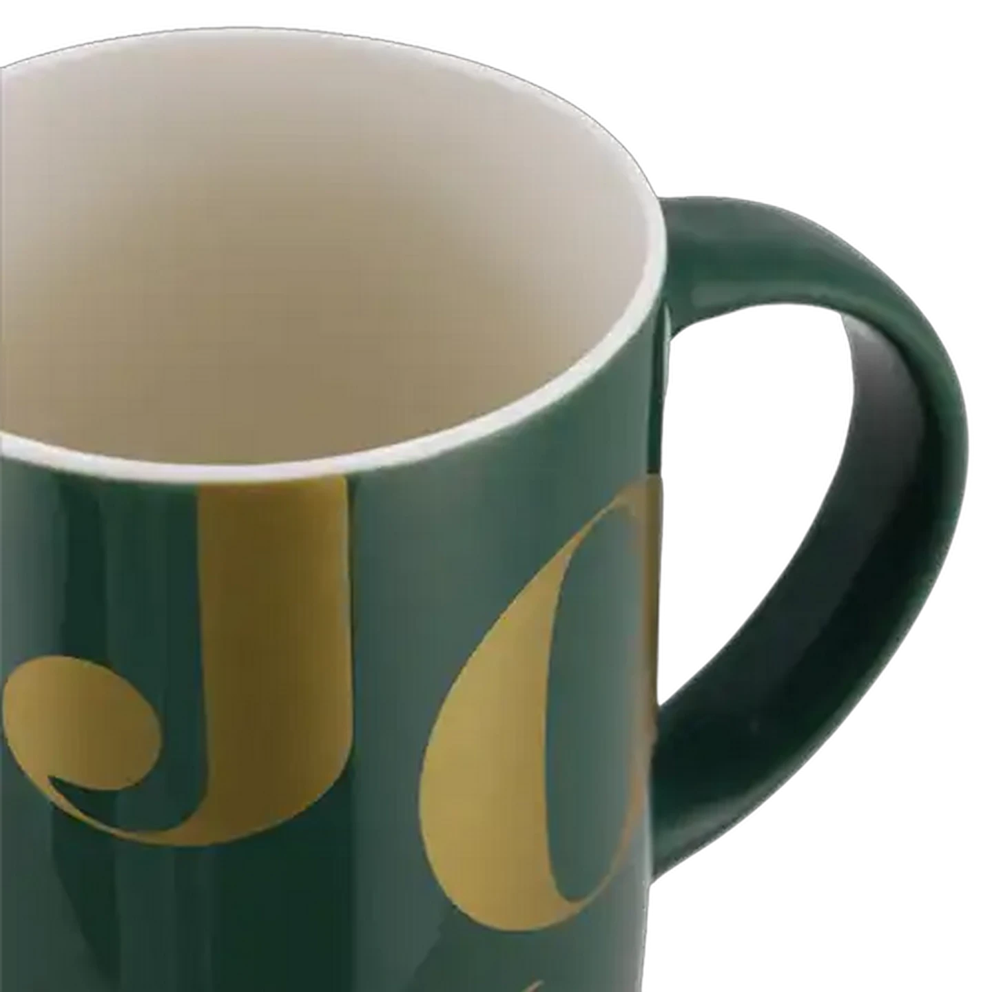 Image of Joy Green & Gold Celebration Mug 400ml