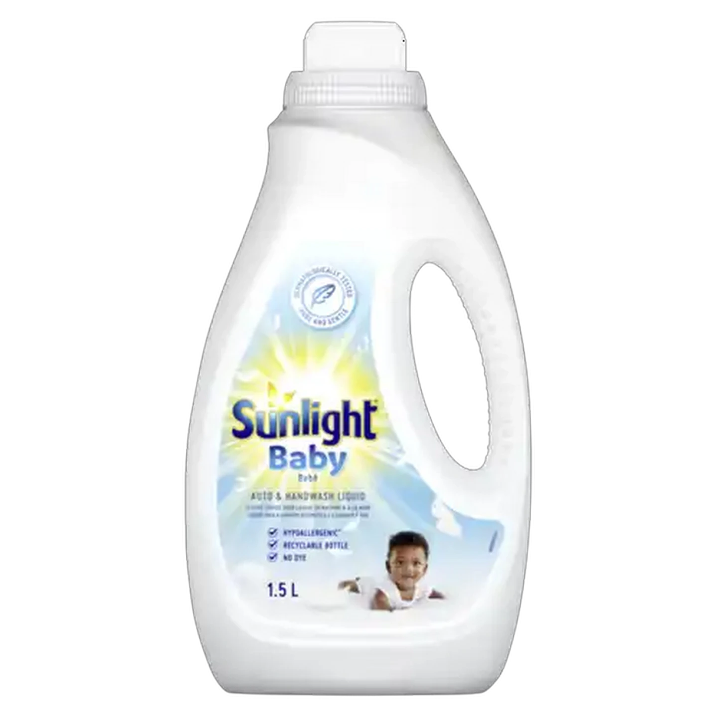 Image of Sunlight Baby Auto & Handwash Detergent Liquid 1.5L