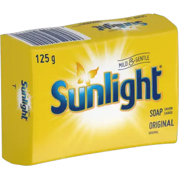 Sunlight Mild & Gentle Laundry Soap Bar 125g