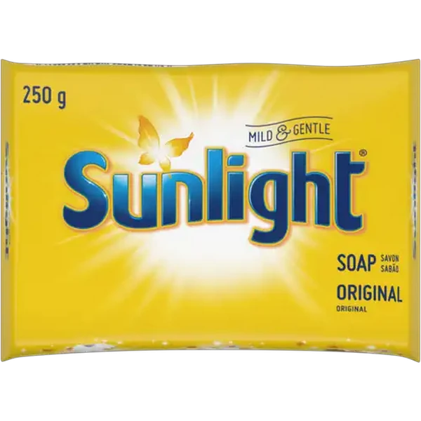 Sunlight Mild & Gentle Laundry Soap Bar 250g