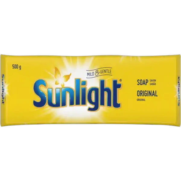 Sunlight Mild & Gentle Laundry Soap Bar 500g