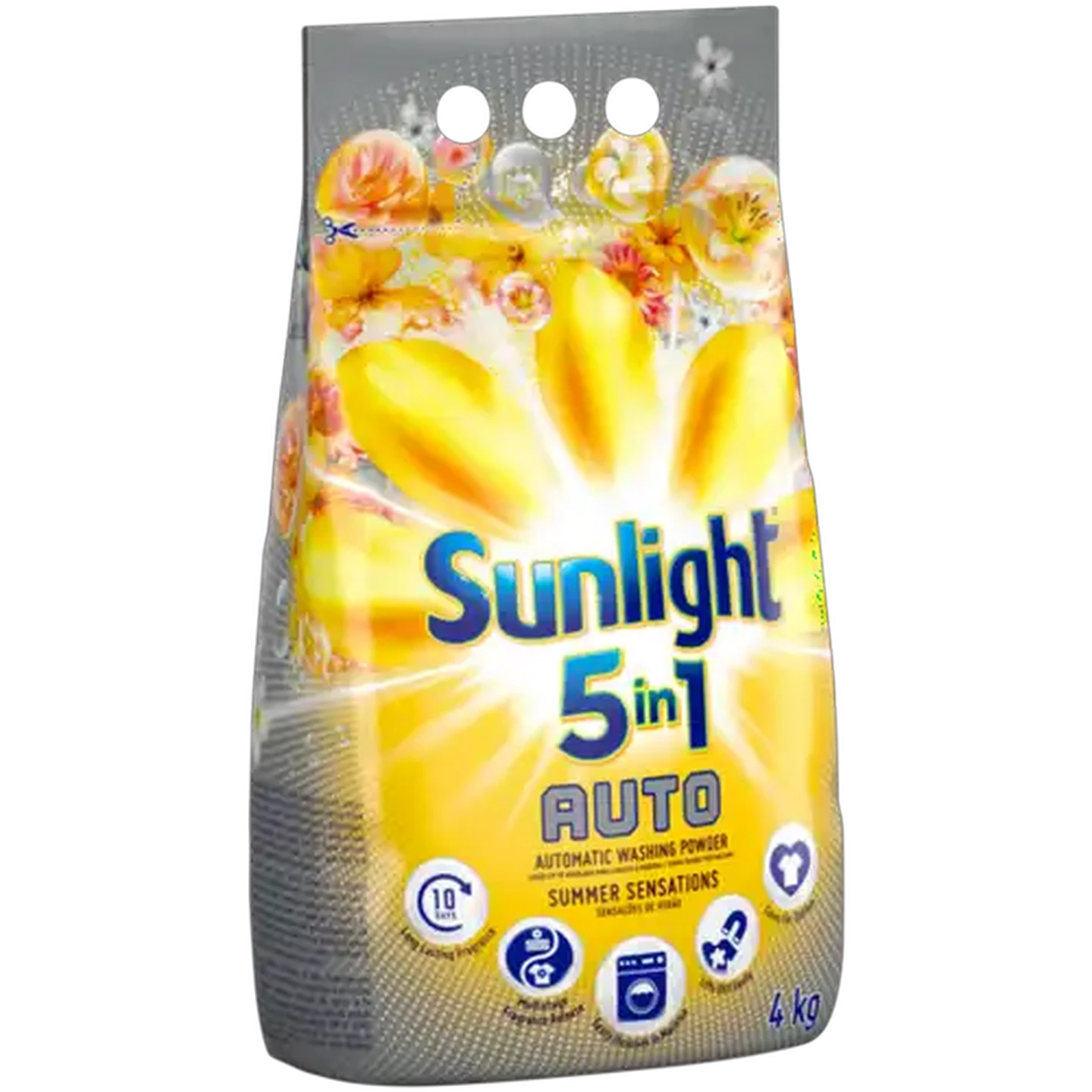 Image of Sunlight Summer Sensations 5-in-1 Auto Washing Powder 4kg