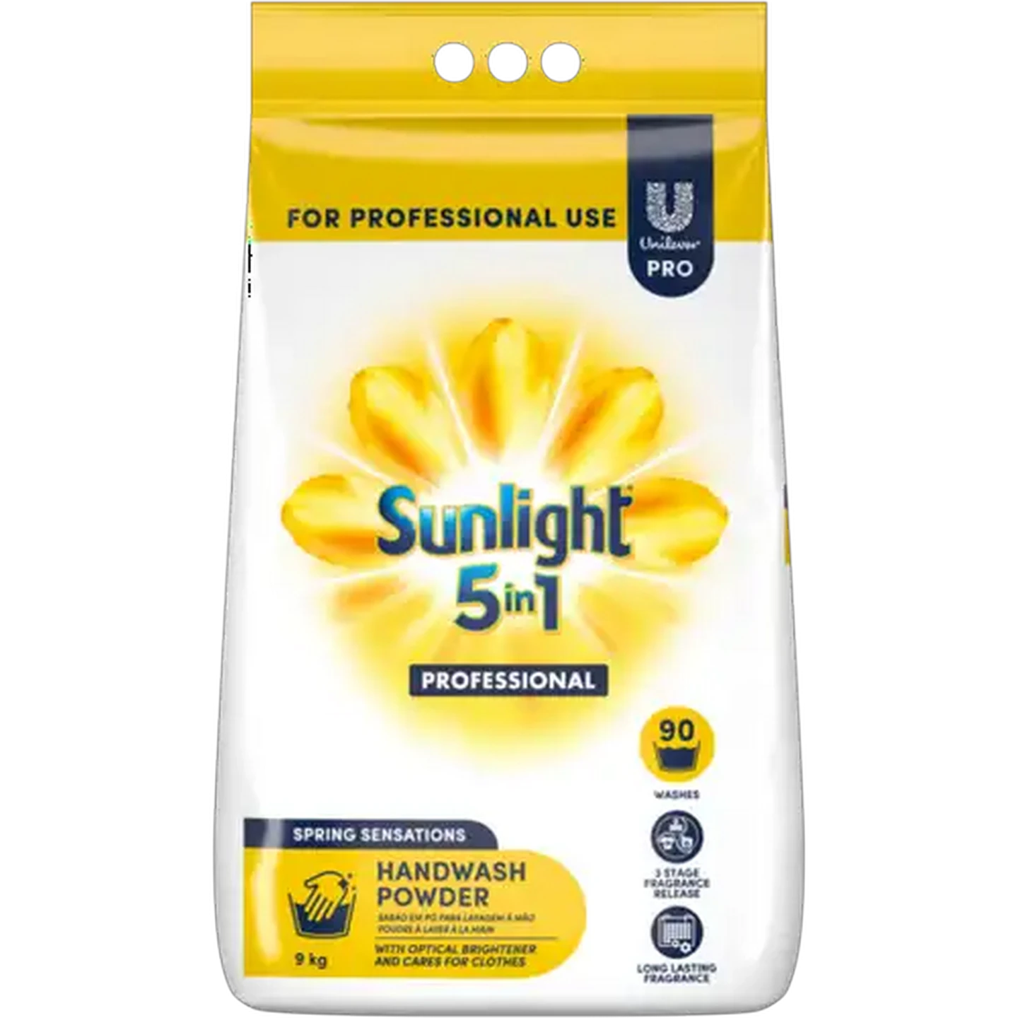 Image of Sunlight Professional Spring Sensations 5-in-1 Hand Wash Powder 9kg