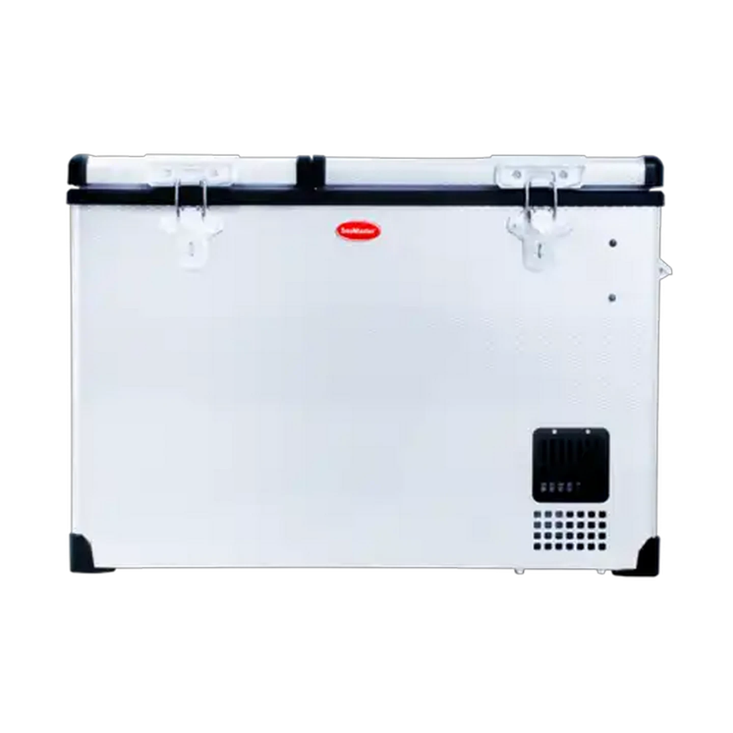 Image of SnoMaster 56L Stainless Steel Dual Compartment Portable Fridge/Freezer AC/DC SMDZ-CL56D