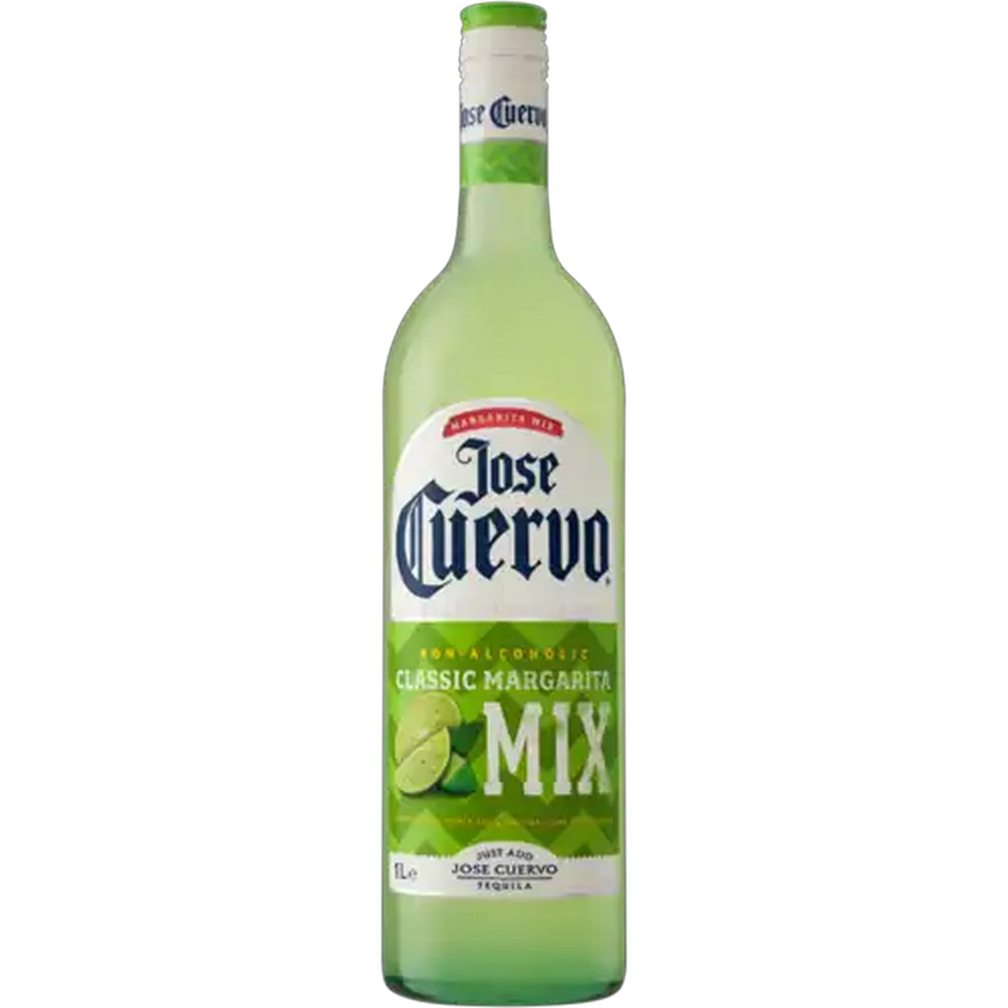 Image of Jose Cuervo Non-Alcoholic Classic Margarita Mix Bottle 1L