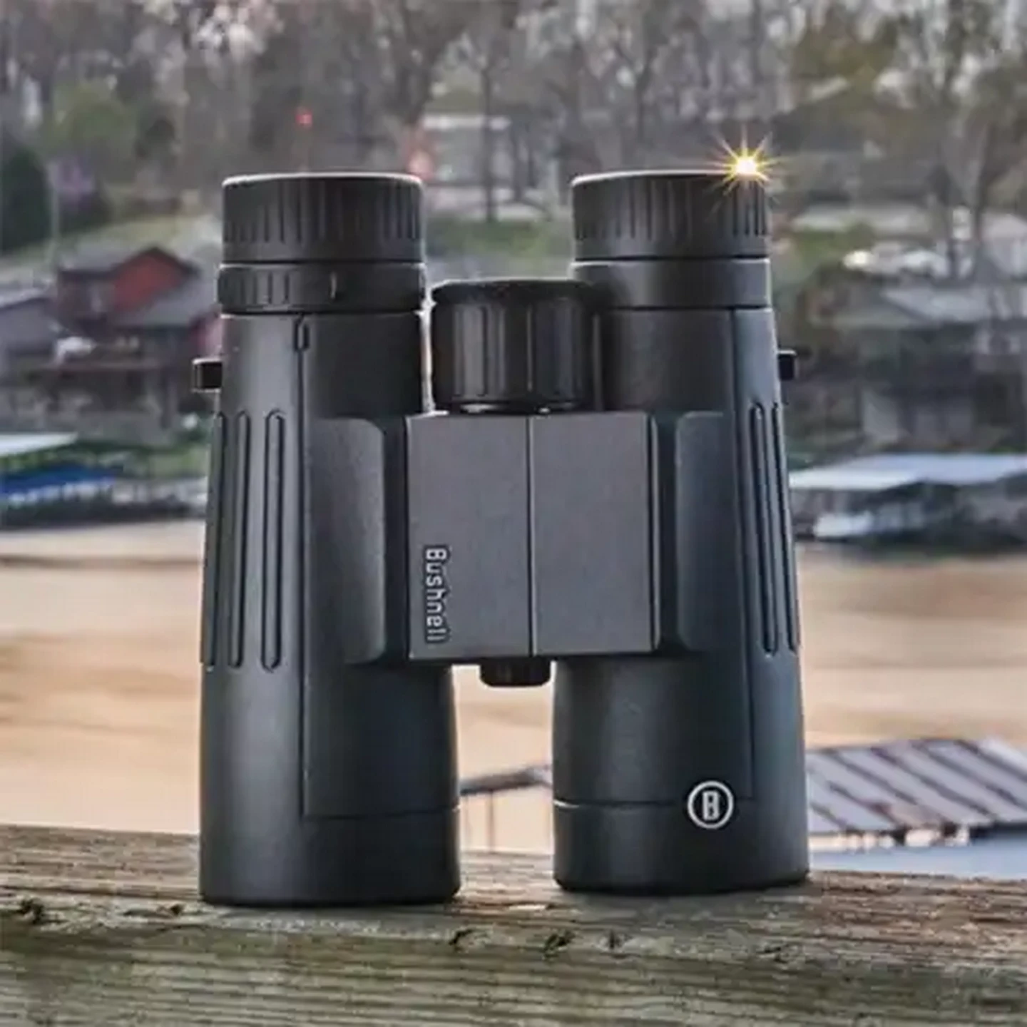 Image of Bushnell Powerview2 Black Binoculars 10 x 42mm