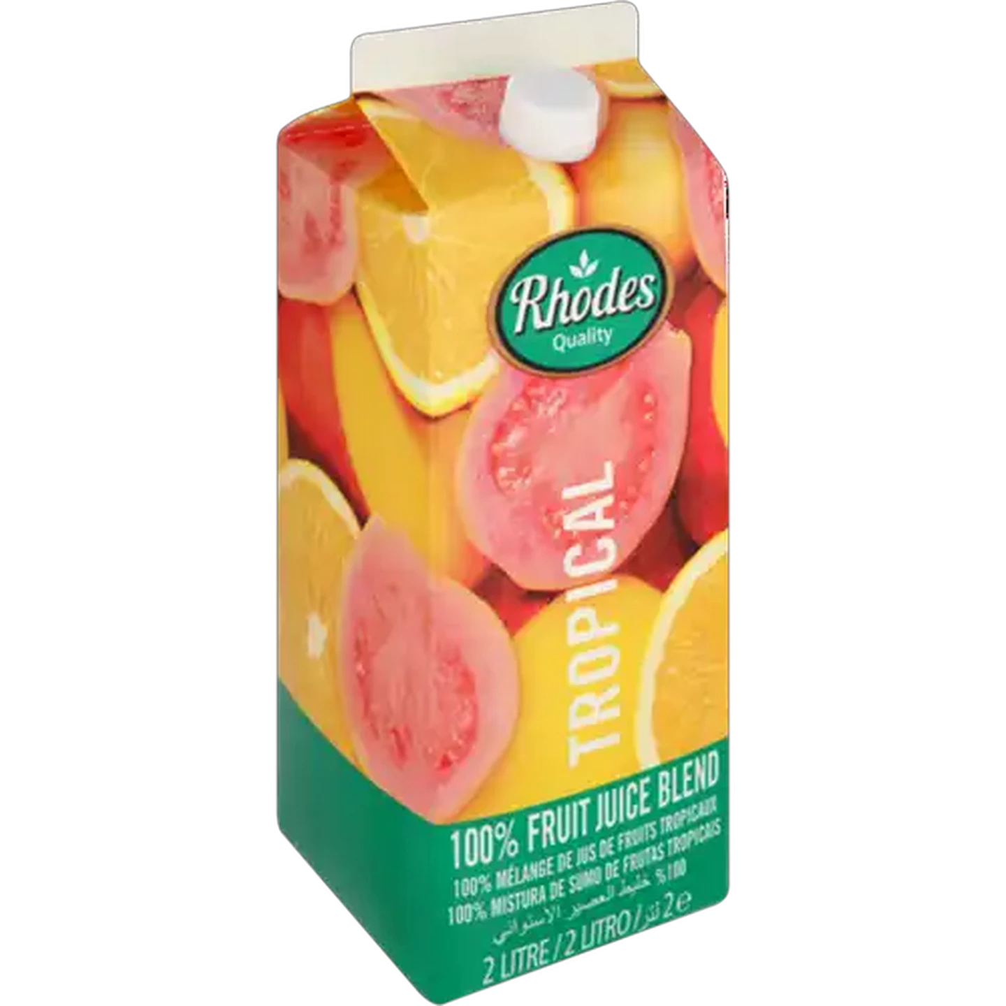Image of Rhodes Quality Tropical 100% Fruit Juice Blend 2L