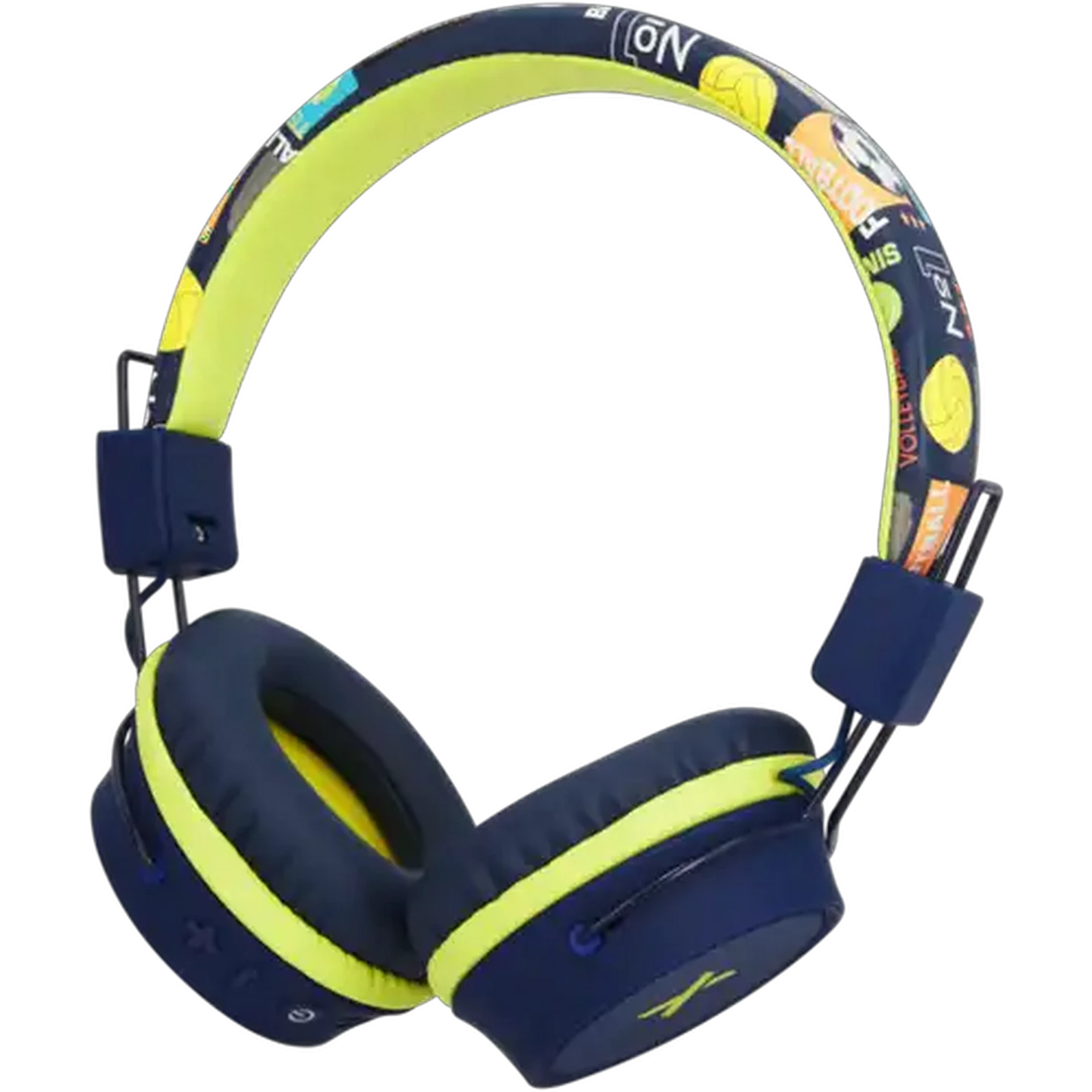 Image of Xceed Blue Kids Foldable Bluetooth Headphones