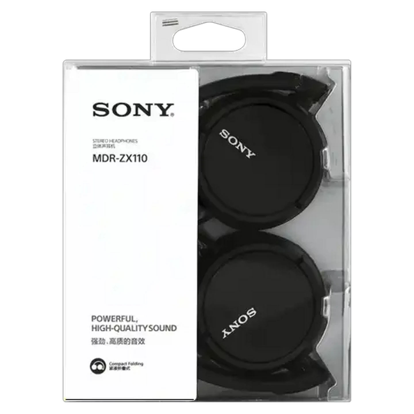 Image of Sony MDR-ZX110 Foldable Headphones