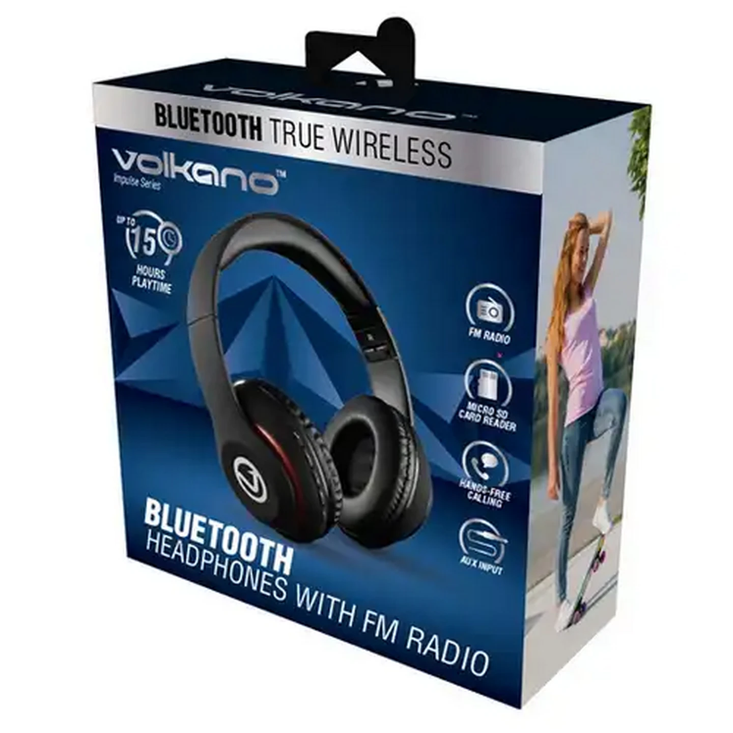 Image of Volkano Impulse Series Bluetooth Headphones