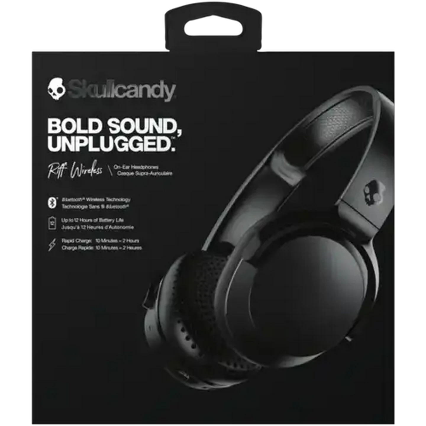 Image of Skullcandy Riff Wireless Black Bluetooth Headphones
